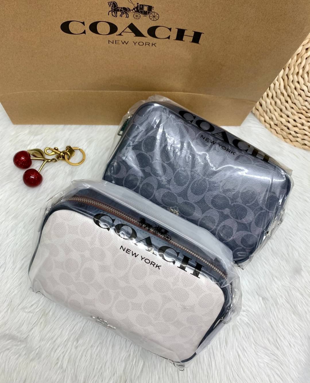 COACH JES CROSSBODY IN BLOCKED SIGNATURE ((68167)