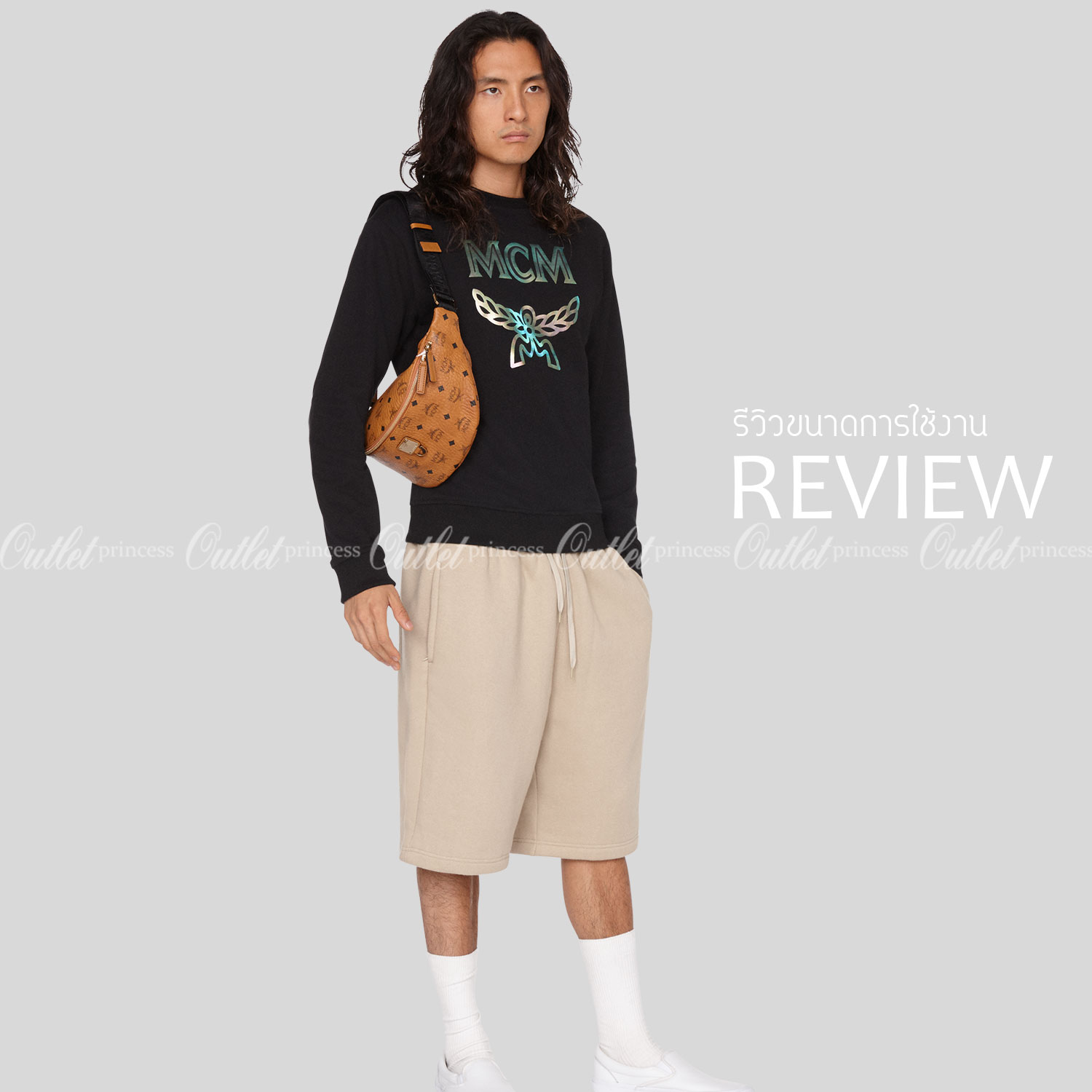 M.C.M FURSTEN BELT BAG IN VISETOS กระเป๋าคาดอกยอดฮิต หนุ่มๆสาวๆใช้ได้ไม่มีเบื่อ รุ่นขายดี ลายวิเซโต้เอกลักษณ์ ทั้งสปอร์ตและดูหรูในตัว ใช้งานง่าย ได้ทุกลุค วัสดุหนังแคนวาสคุณภาพดี มีช่องซิปหลัก และซิปด้านหลังกระเป๋า ภายในเป็นช่องโล่งบุผ้าซับอย่างดี รุ่น un