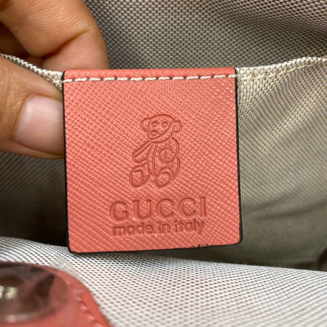 VIP 】Animal-Friendly Gucci Kid Tote Bag งานหนังแท้ทรงตั้งสวย ขนาดกะทัดรัด จุของได้เยอะ ใช้ได้ทั้งเด็กและผู้ใหญ่ น่ารักมากค่ะ **รุ่นขายดีตลอดกาล**