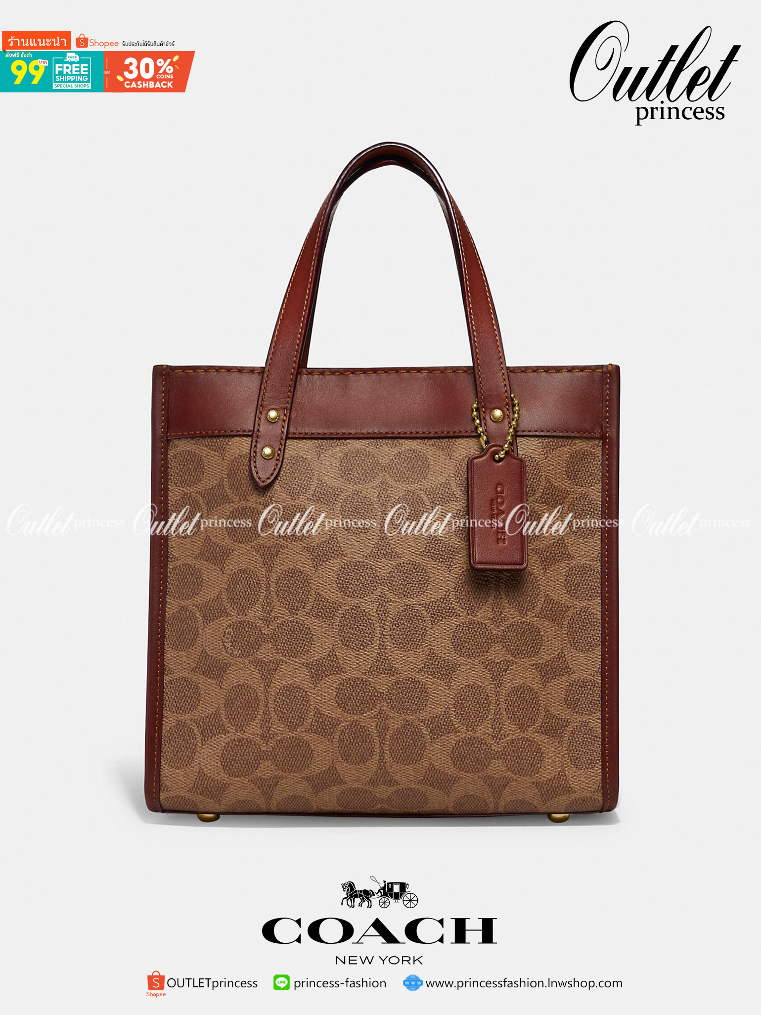 COACH FIELD TOTE 22 WITH HORSE AND CARRIAGE PRINT (C3866)ðāļāļĢāļ°āđāļāđāļēāļāļ·āļ āļāļĢāļ°āđāļāđāļēāļŠāļ°āļāļēāļĒ Unisex āļāļĢāļ TOTE āļŠāļļāļāļŪāļīāļ āļāļĩāđāļŪāļīāļāļāļąāļāļĄāļēāļāļāļąāđāļāļāļēāļĒāđāļĨāļ°āļŦāļāļīāļ// āļ§āļąāļŠāļāļļāļŦāļāļąāļāđāļāļāļ§āļēāļŠāļāļļāļāļ āļēāļ āļāļŠāļĄāļŦāļāļąāļāđāļāđāļāļĒāđāļēāļāļāļĩ āļāļĒāļđāđāļāļĢāļ āļŠāļļāļāļŠāļ§āļĒ āđāļāļāđāļāđāļāļāđāļ§āļĒāļĨāļēāļĒ C Signature āļāļĩāđāđāļāđāļāđāļāļāļĨāļąāļāļĐāļāđ// āļāđāļēāļāđāļāđāļĨāđāļāļāļ§