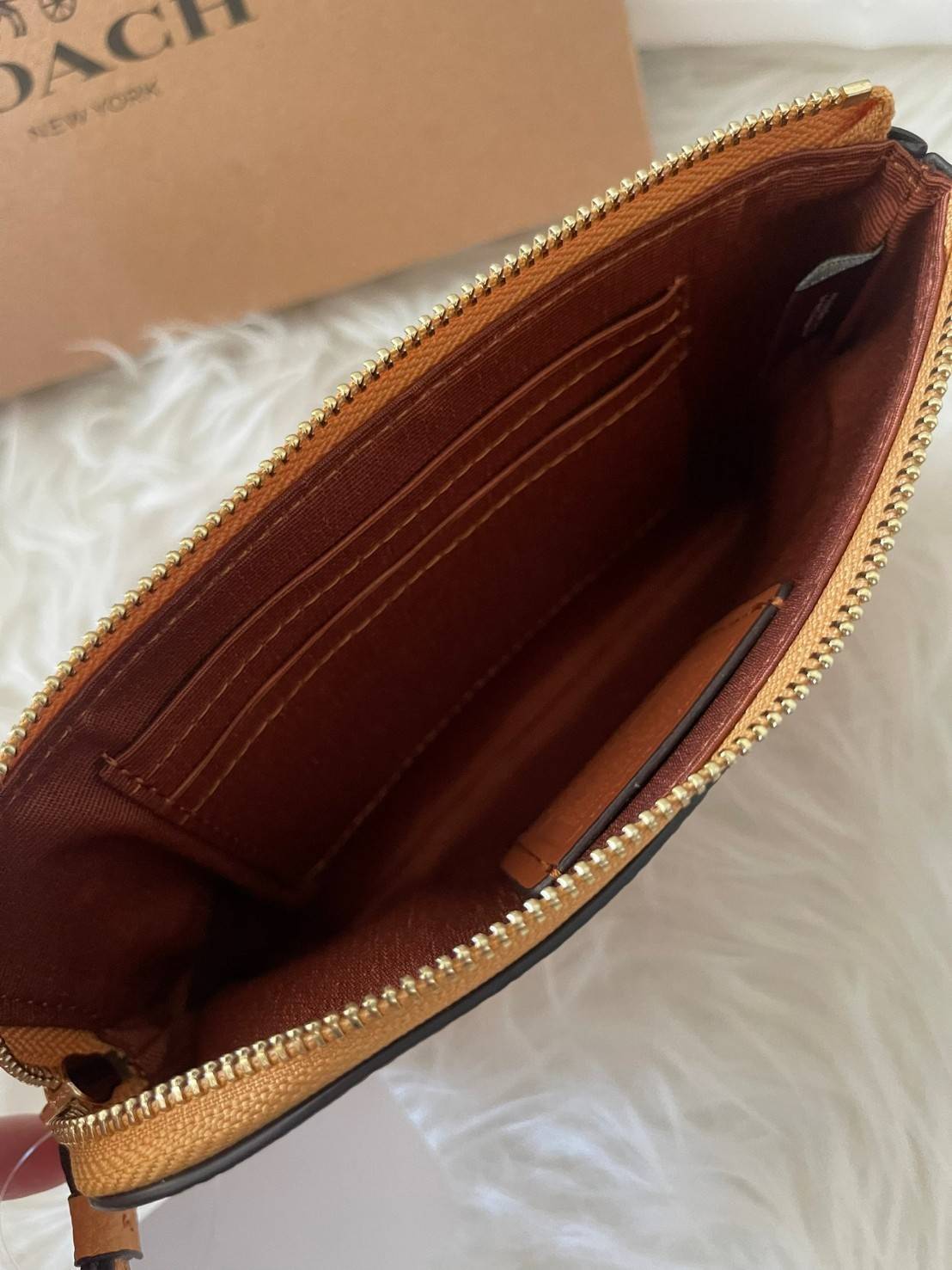 Coach & Disney Corner Zip Wristlet เปิดตัวคอลเลคชั่นเมื่อความดาร์กและโรแมนติกโคจรมาพบกัน เมื่อแบรนด์เครื่องหนังสัญชาติอเมริกัน Coach ร่วมมือกับ Disney สร้างสรรค์คอลเล็กชั่นพิเศษที่ได้รับแรงบันดาลใจมาจากเทพนิยายอเมริกันโกธิกของนิวยอร์ค ถ่ายทอดผ่านเหล่าตัวล