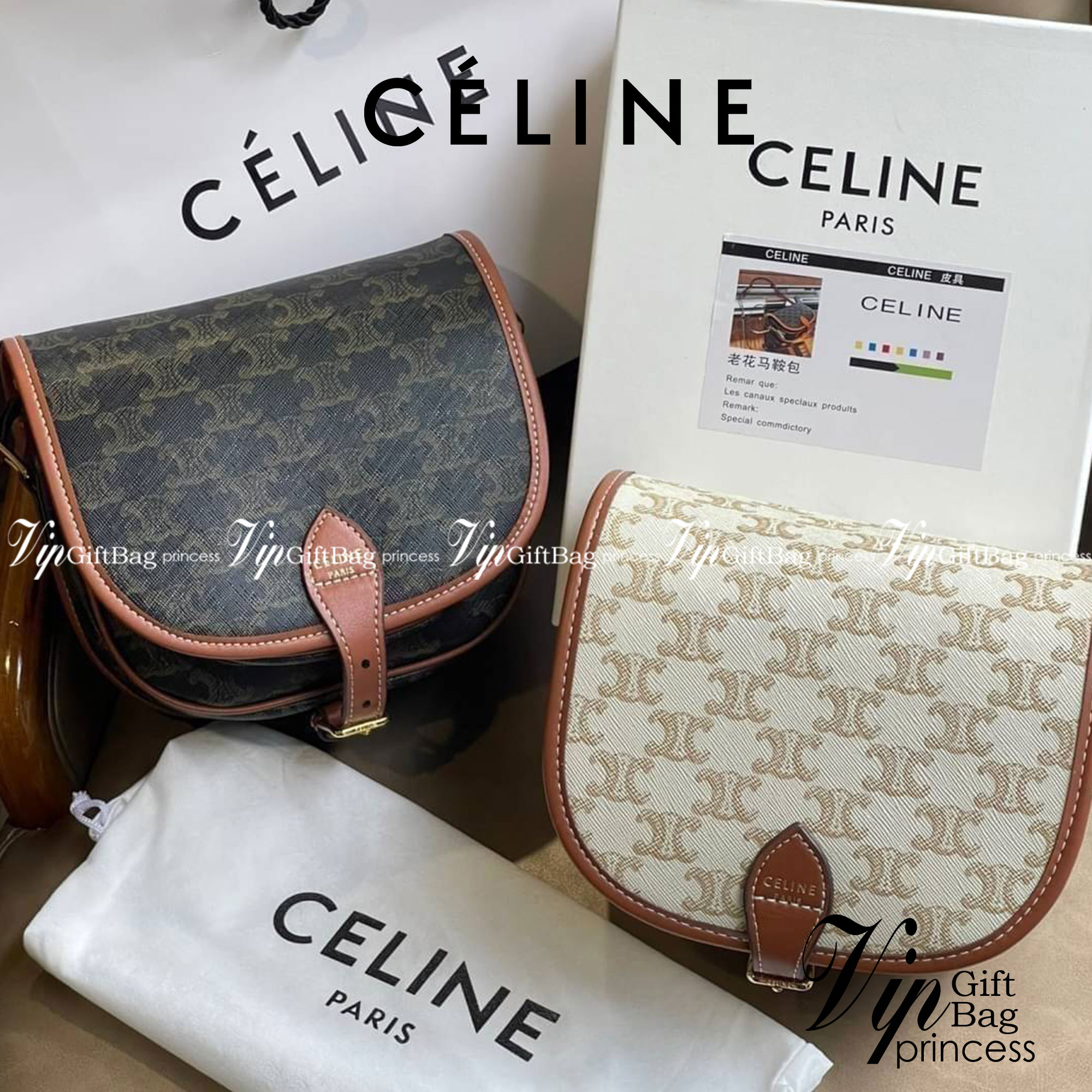 CELINE MEDIUM FOLCO BAG IN TRIOMPHE CANVAS หากใครที่กำลังมองหากระเป๋าสะพายข้าง ขนาดกะทัดรัด และเรียบหรู ต้องใบนี้เลยค่ะ เป็นกระเป๋าเปิดปิดแบบแบบฝาผับที่มีรูปทรงโค้งและที่ล็อกรูปทรงคล้ายเข็มขัด อีกทั้งยังสะท้อนความสวยสไตล์สาวปารีสได้อีกด้วย ด้านในของรุ่นนี