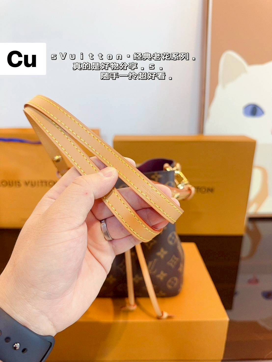 LV Néonoé BB bag กระเป๋าสะพายทรงบัคเก็ตใบเล็ก อีกหนึ่งรุ่นท็อปฮิต ที่ไม่มีไม่ได้จริงๆ โดดเด่นและเป็นเอกลักษณ์ด้วยลายโมโนแกรม