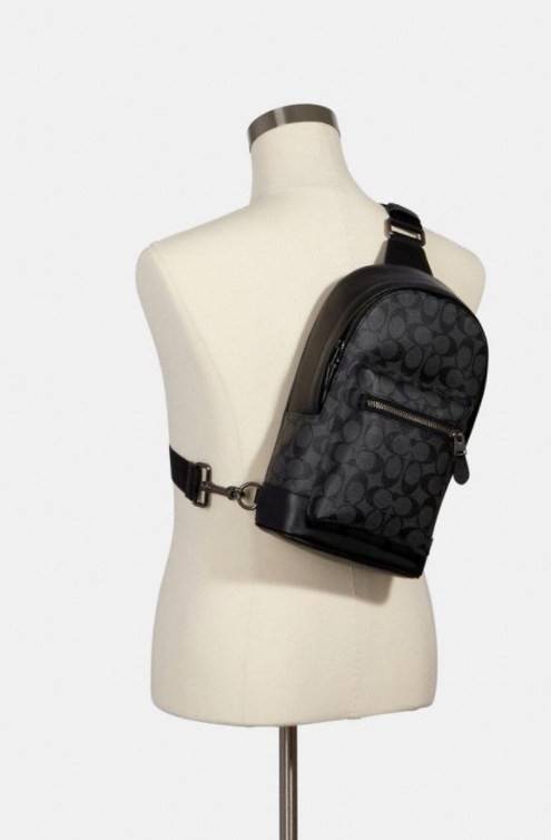 สวยมากเอาใจคุณผู้ชาย//หรือสาวหล่อกันค่าา😘 COACH WEST PACK IN SIGNATURE CANVAS