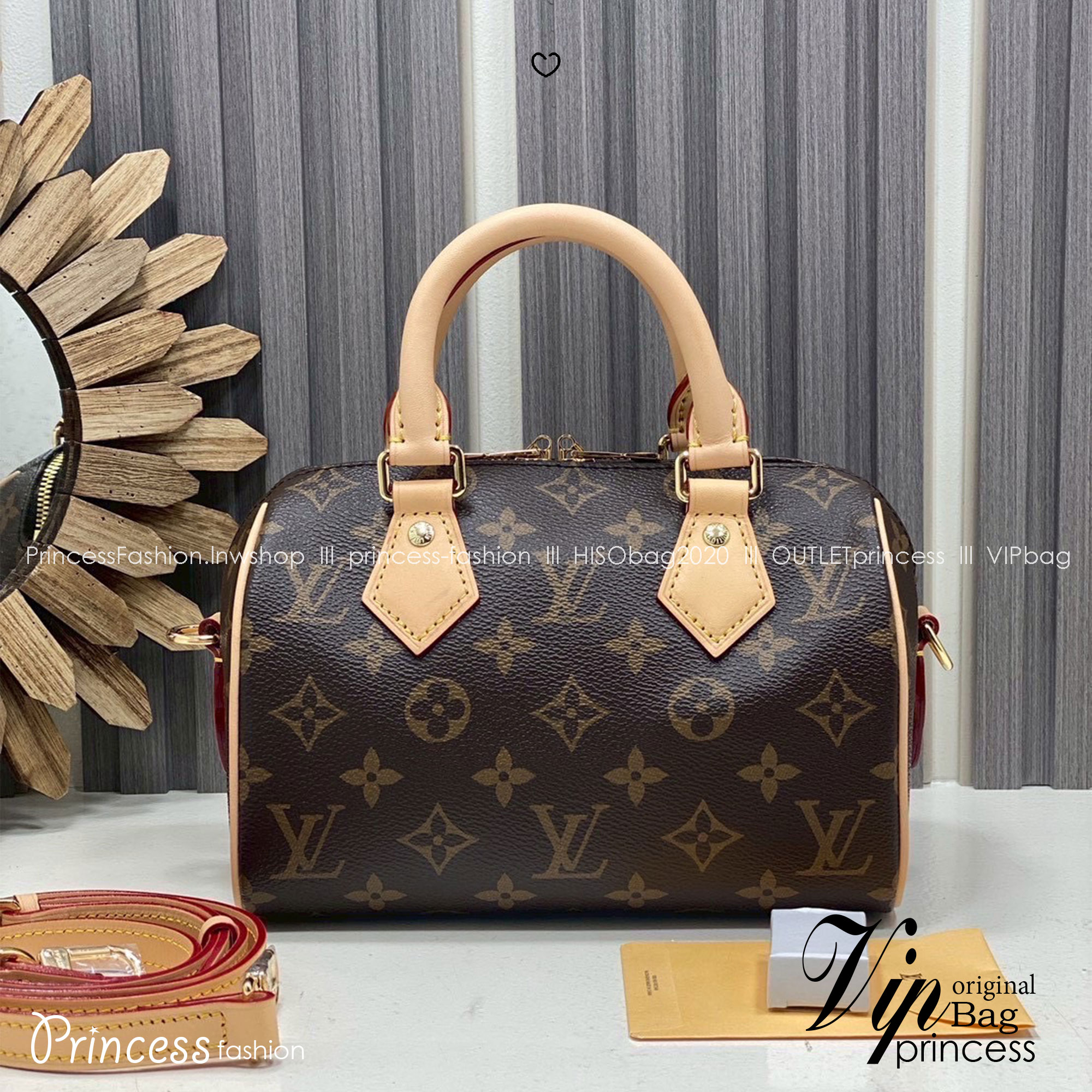 ORI หนังแท้ | LV Speedy Bandoulière 20 Monogram / Damier Ebene canvas กระเป๋าทรงหมอนสปีดี้ รุ่นท็อปฮิตในตำนาน สวยงามตลอดกาล