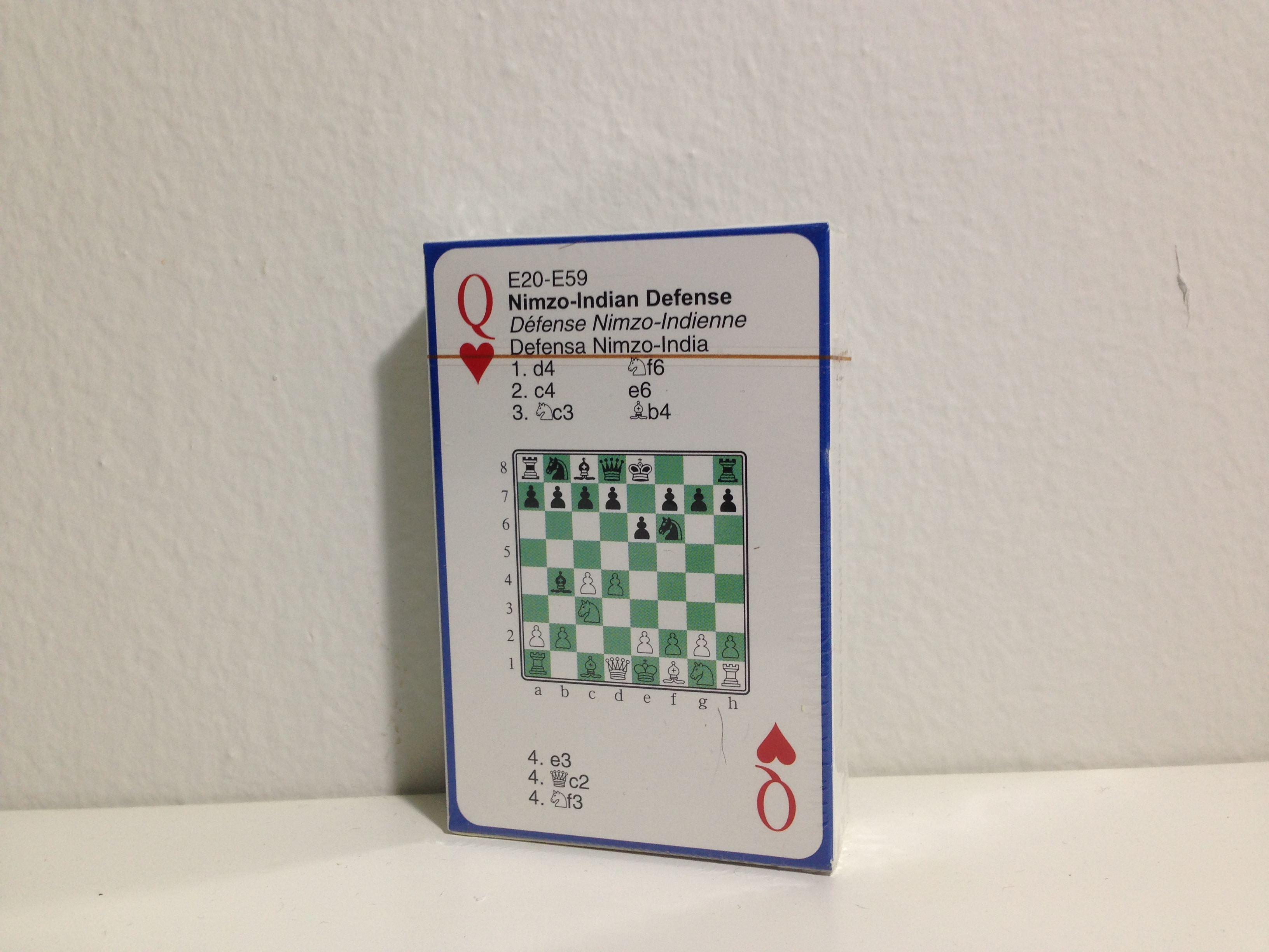 ไพ่รูปแบบการเปิดเกมหมากรุกสากล