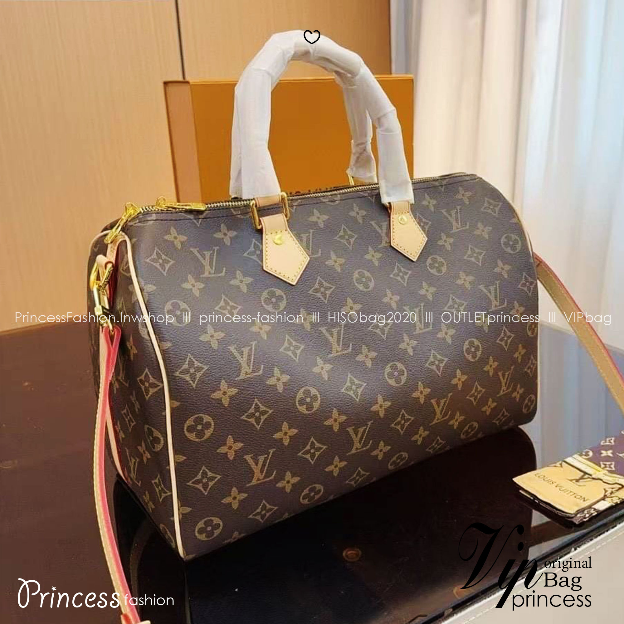 LV Speedy Bandoulière 35 bag กระเป๋าสะพายทรงหมอน ใบใหญ่จุของได้เยอะ รุ่นท็อปฮิต รูปทรงสวยตลอดกาล