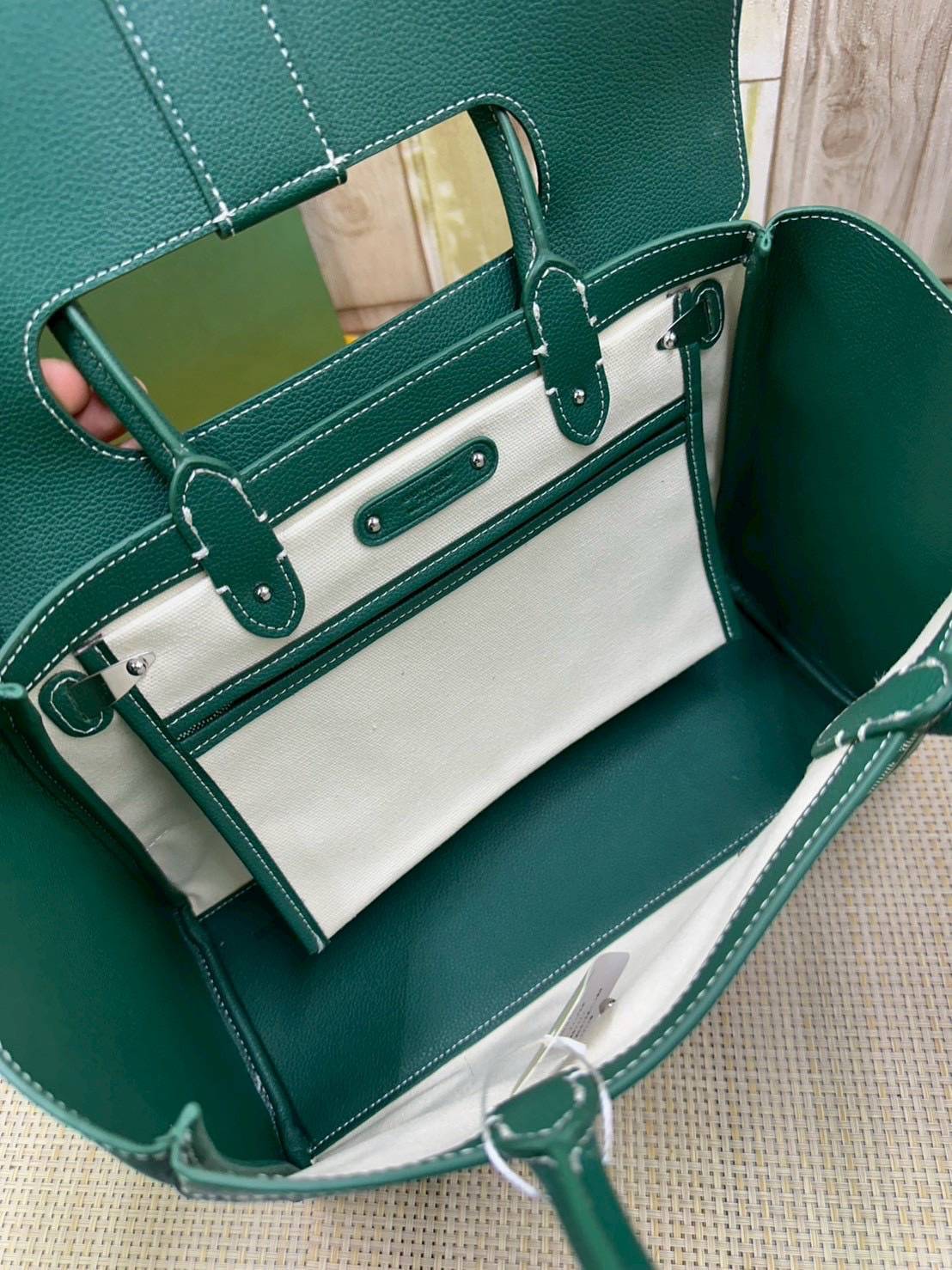 5 สี ORI หนังแท้ | Goyard Saigon Tote Bag กระเป๋าสะพายทรงโท้ท พร้อมหูจับใช้งานง่าย ภายในโล่งกว้าง หรูหราลงตัว