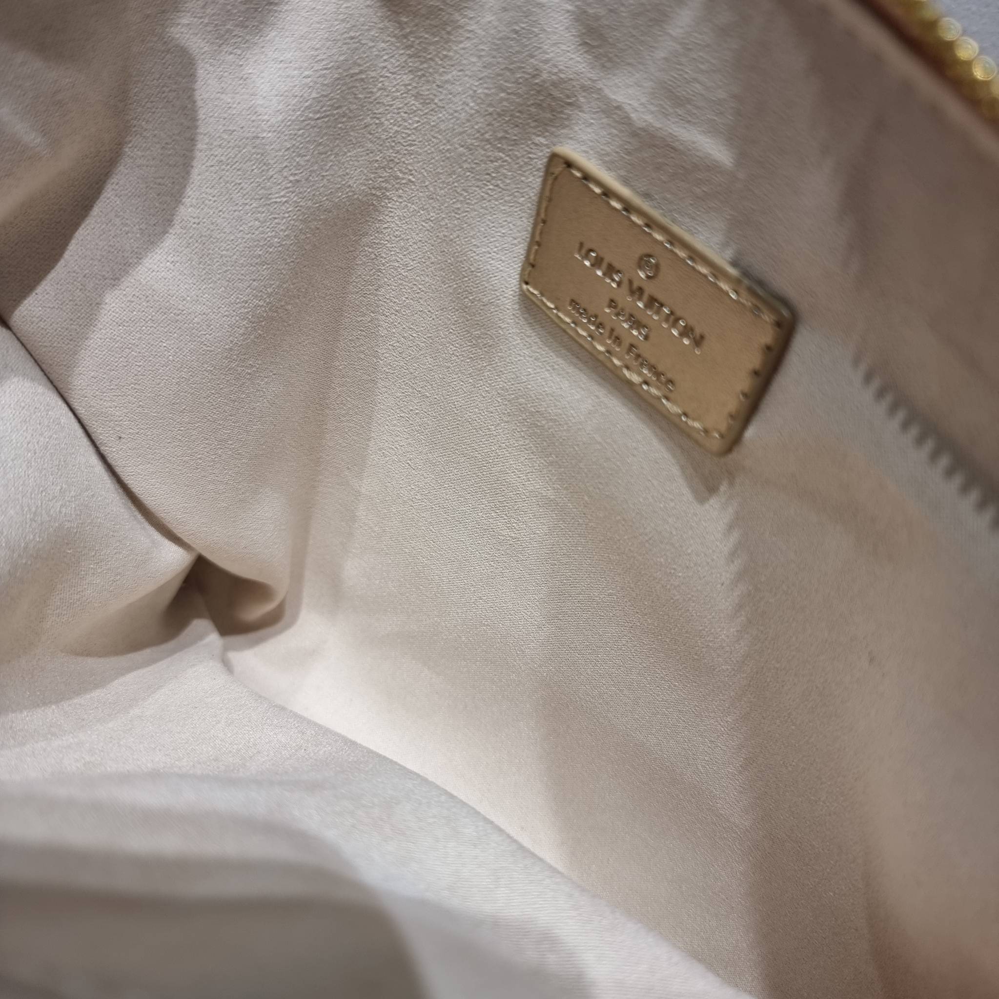 LV Coussin Bag / LV HANDLE POUCH MONOGRAM LIMITED EDITION กระเป๋าสะพายกึ่งคลัชท์ สุดล้ำ ดีไซน์ใหม่ สีลิมิเต็ดมาแรงมาก ด้วยความสวยปังตั้งแต่แรกเห็น วัสดุหนังแกะปั๊มลายสวย มาพร้อมสาย 2 เส้น เชิดๆสับๆ