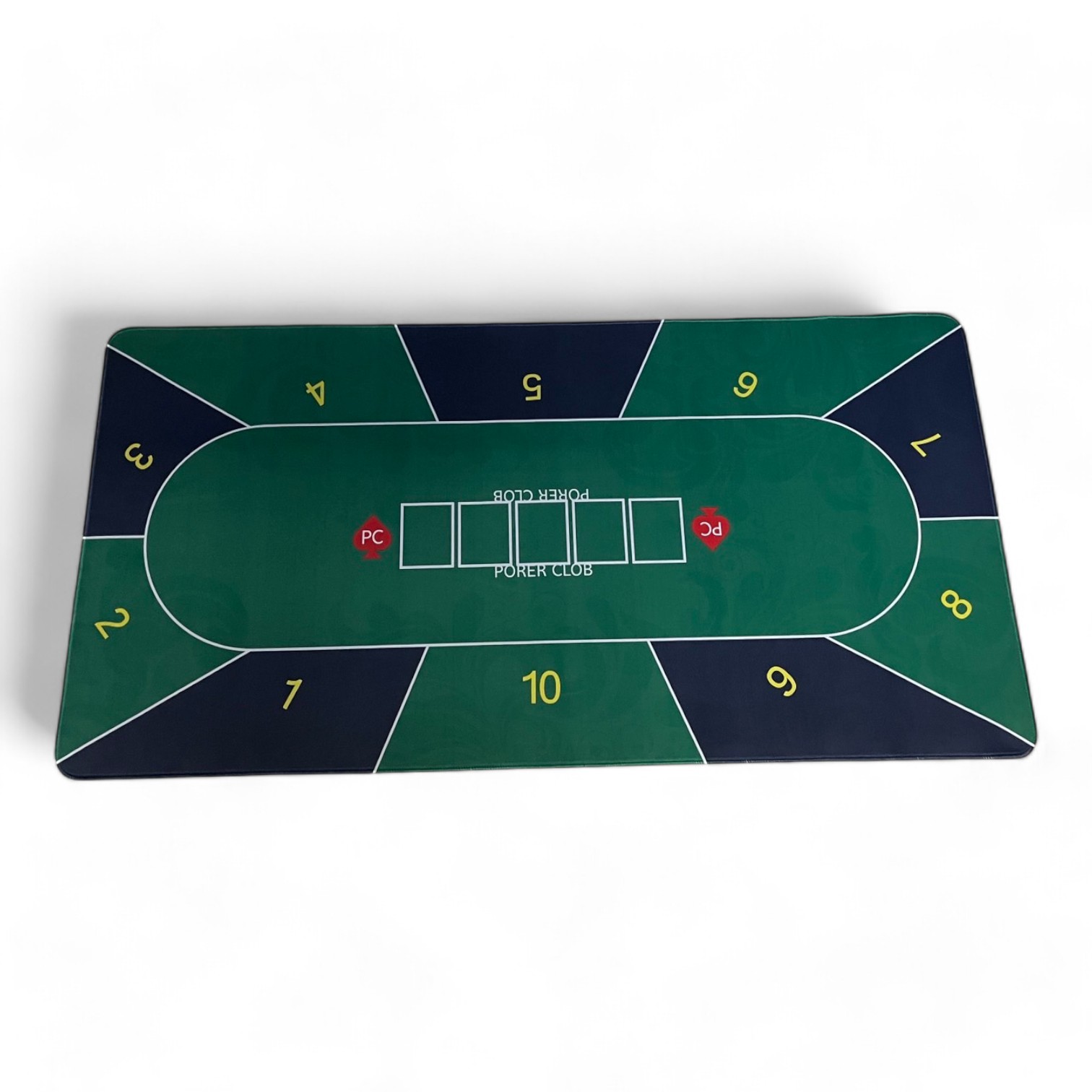 ชุดกระเป๋าสีดำทรงหนาพร้อมชิพโป๊กเกอร์MONTE CARLO จำนวน300 เหรียญและแผ่นปูรอง10คนลายเขียวดำและอุปกรณ์อื่นๆ