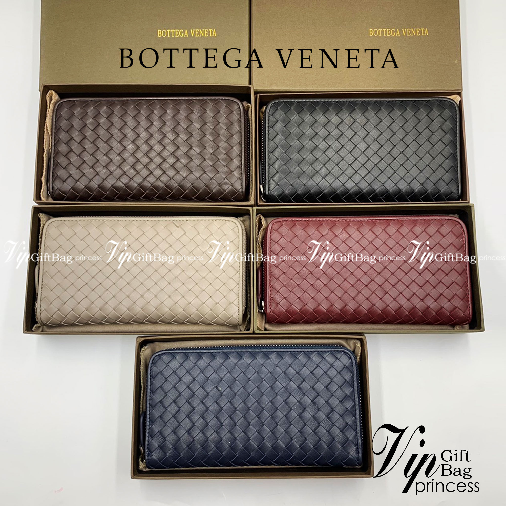 หนังแท้ BOTTEGA VENETA LONG WALLET ZIP AROUND / BV Wallet / BV Long Wallet พร้อมส่งที่ไทย กระเป๋าสตางค์ใบยาวซิปรอบ งานหนังแท้ทั้งใบ รุ่นตามหา เป็นรุ่นยอดนิยม ใช้ได้ทั้งหญิงชาย คลาสสิกหยิบมาใช้งานได้บ่อยที่สุด ใช้ทนทานได้นานภาพสินค้าถ่ายจากงานขายจริง ใช้งา