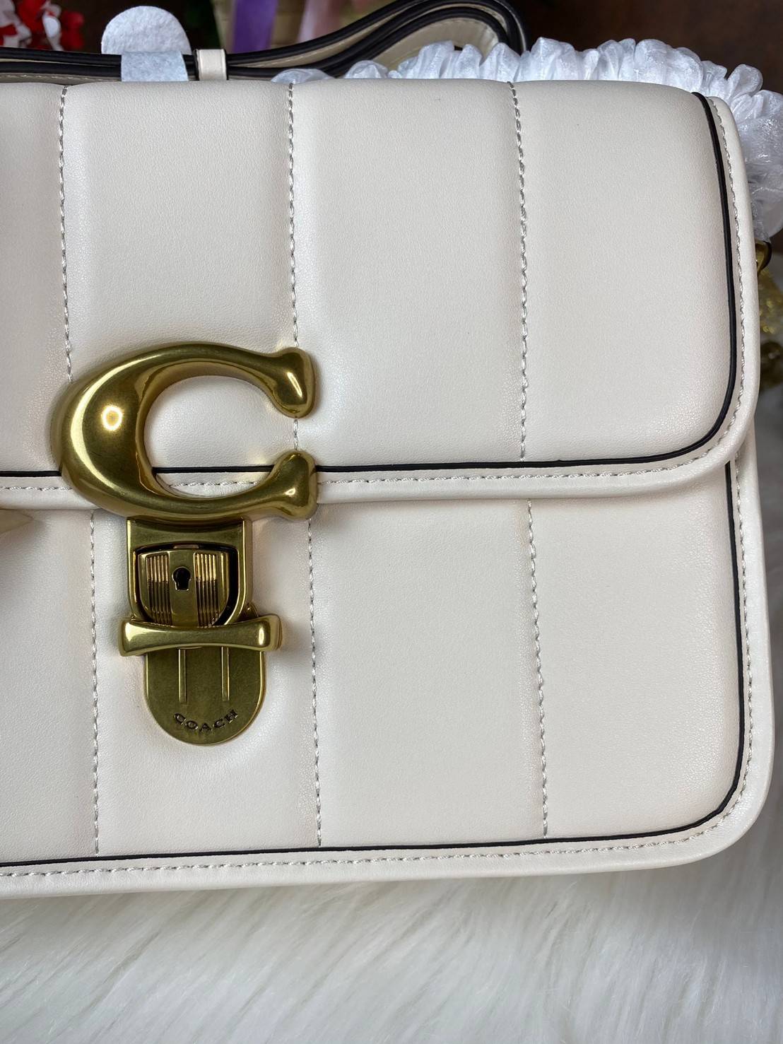 Coach Studio Shoulder Bag With Quilting c7725 พร้อมส่งที่ไทย