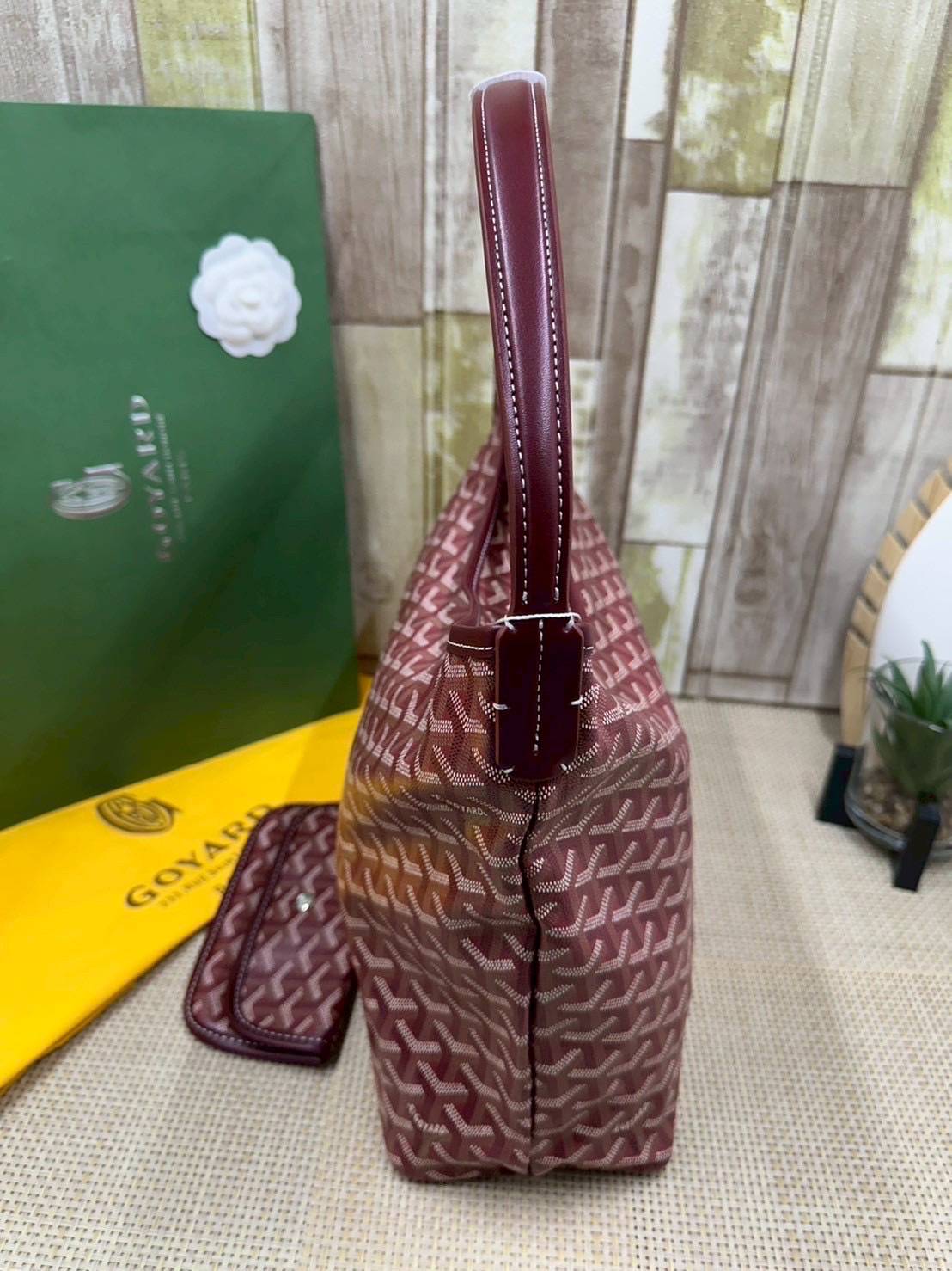 พร้อมส่ง 8 สี ORI หนังแท้ | Goyard Bohème Hobo Bag กระเป๋าสะพายทรงโฮโบ สะท้อนถึงความเบา ความยืดหยุ่น เปิดปิดแบบซิป สะดวกสบายขึ้น