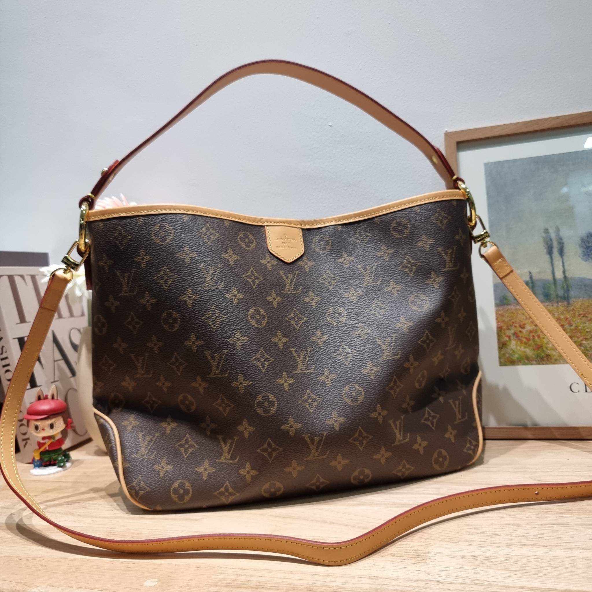 LV delightful bag / LV CARRYALL Monogram Canvas / LV Shopping Bag กระเป๋าทรงโท้ทใบใหญ่ ขนาดจุได้แบบล้นๆ สมใจใครที่มองหากระเป๋าใบโปรด