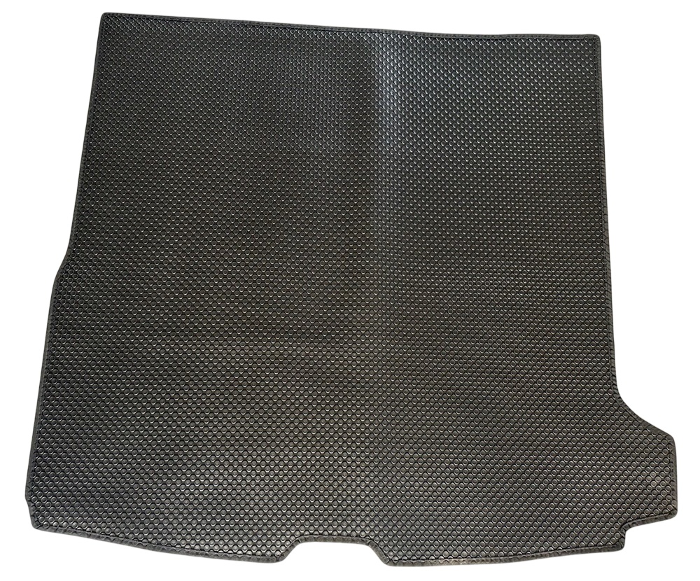 แผ่นปูท้ายรถ + ปิดเบาะหลัง VOLVO V60 (2020–2028) ลายกระดุมเม็ดเล็ก PVC เข้ารูป ตรงรุ่นรถ