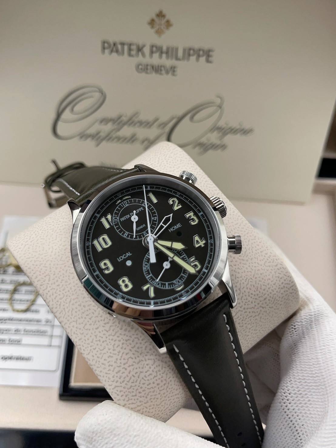 VIP ORI | นาฬิกาปาเต๊ะ สลับแท้ เกรดเทพ Patek_ppf Swiss grade size 40mm 🤍 สินค้าเกรดวีไอพี งานดีสุด หนังแท้