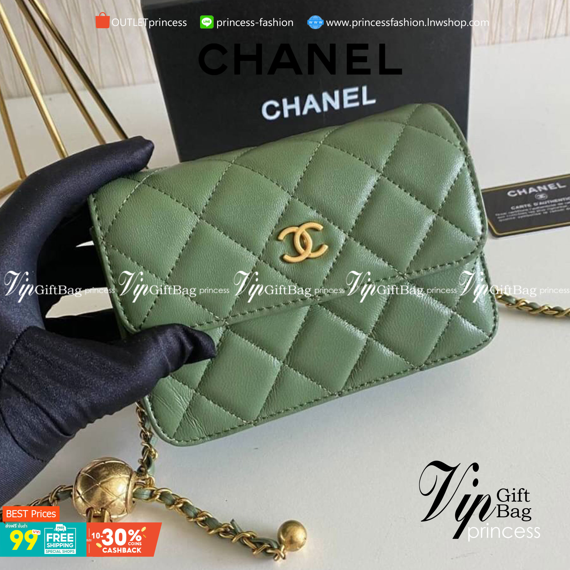 VIP GIFT 】หนังแกะแท้ CHANEL lambskin small shoulder bag with chain เรียบหรู ดูดี ดีไซน์สุดคลาสสิค ใช้ออกงานได้เลย มีสายโซ่อะไหล่ทองรมควันอย่างลงตัว ไอเท็มแนะนำพร้อมส่งที่ไทยราคาสุดคุ้มห้ามพลาดค่ะ!