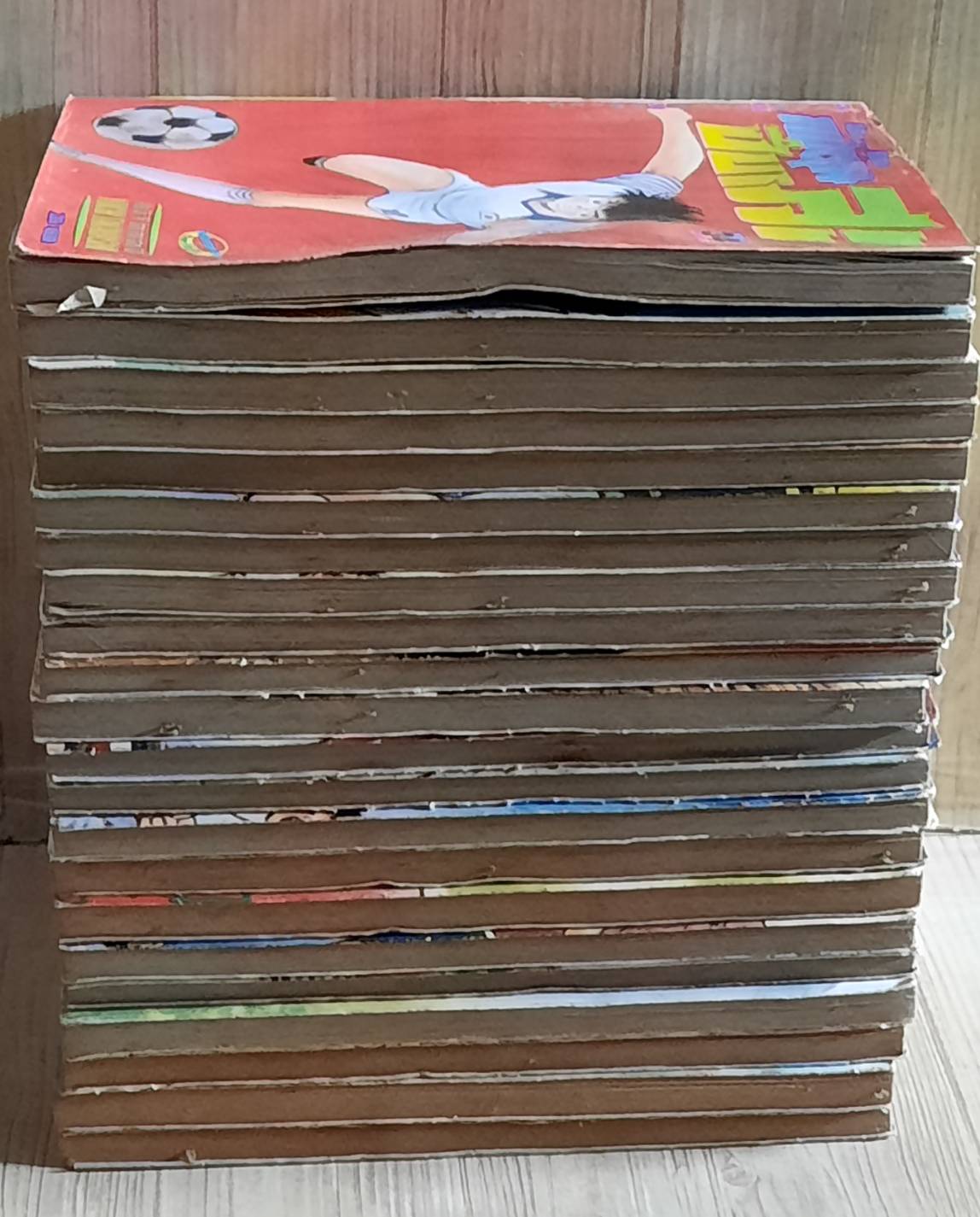 กัปตันซีบาสะ ภาคแรก ชุด เล่ม 1-34 (37 เล่มจบ) ขาดเล่ม 3-12,17,18 (สภาพสะสม)