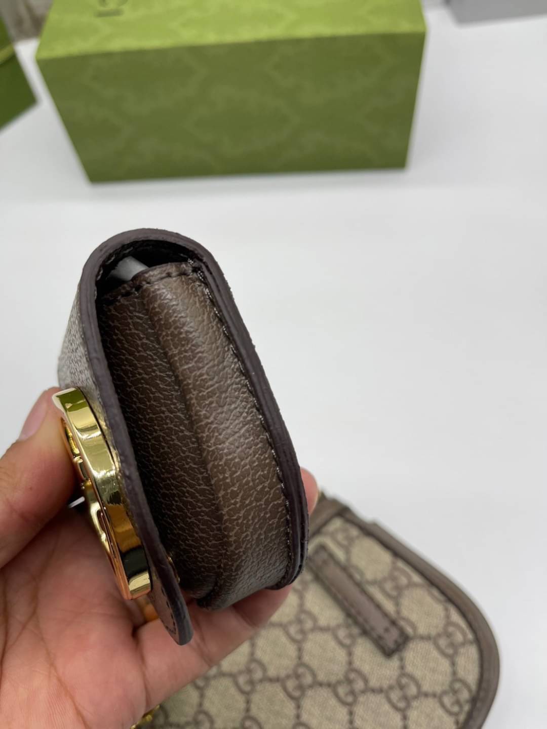 GUCCI Mini belt bag with round Interlocking G / Gucci Belt Bag เกรดออริจินอล กระเป๋าคาดเอว คาดอก เข้าเซ็ท 3 ใบ สุดคุ้ม รูปทรงเรขาคณิตนำเสนอใหม่อีกครั้งในคอลเล็กชั่น Gucci Love Parade