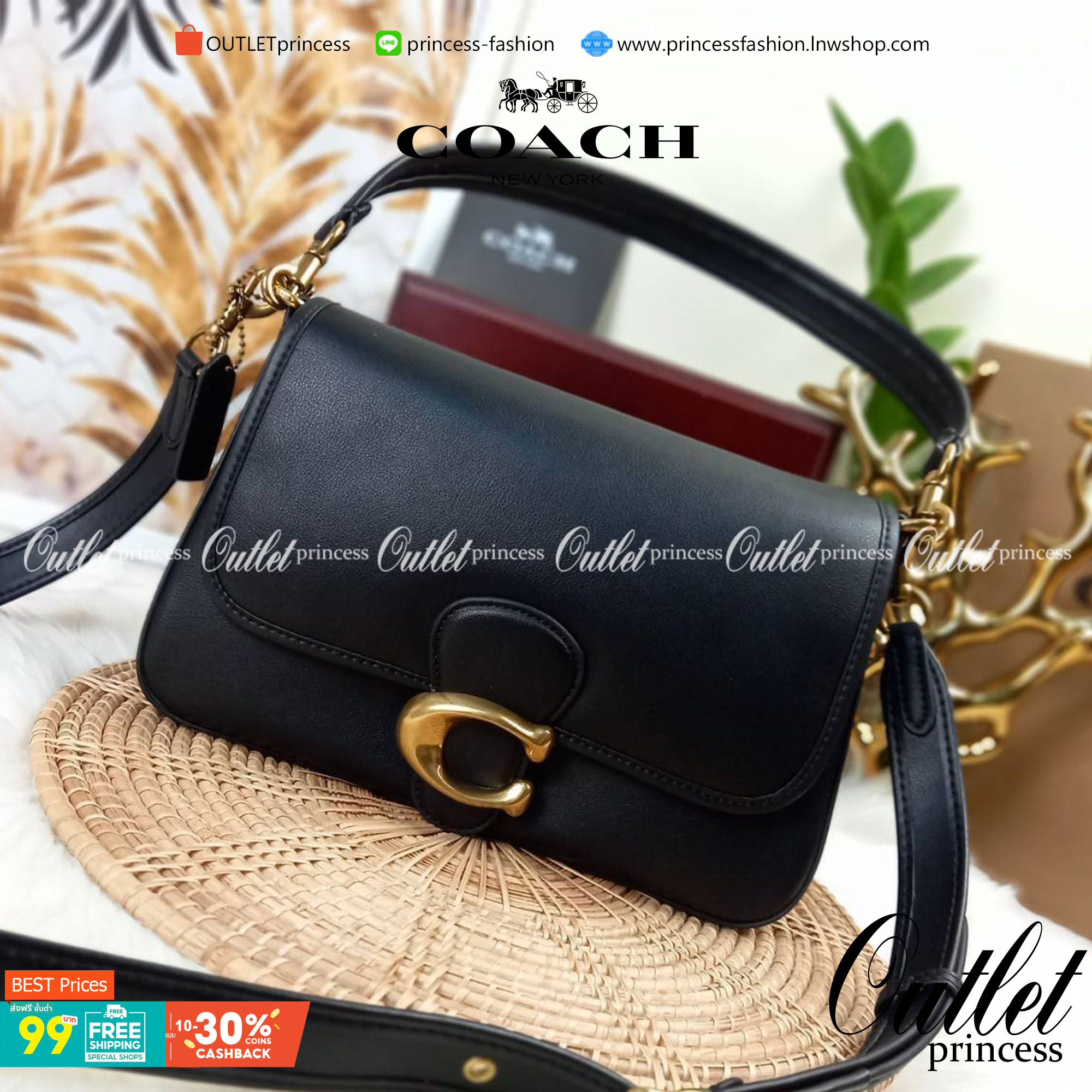 COACH SOFT TABBY SHOULDER BAG (C4823//C5261) กระเป๋าถือ กระเป๋าสะพาย ที่ใครๆก็เข้าถึงได้ หรูหรา คลาสสิค ลุคเรียบร้อย แต่ความสวยไม่น้อย! ดาเมจความลุคผู้ดีรุนแรงมาก!!เกินต้าน!!// วัสดุหนังแท้ทั้งใบ หนังเรียบ หนังนิ่มมากๆ อยู่ทรงสวยมากๆด้วย// ด้านในโล่งกว้าง