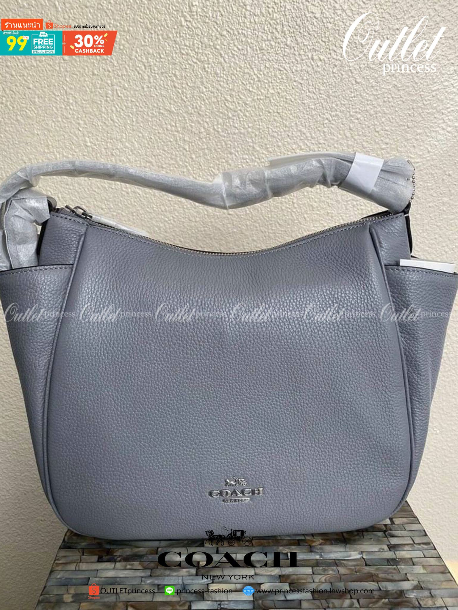 สินค้าออกใหม่ พร้อมคอลเลคชั่นสีใหม่ล่าสุดค่ะ! COACH RORI SHOULDER BAG ((C2855)) พร้อมส่งที่ไทย สวยก่อนใครแน่นอนค่ะ! กระเป๋าสะพายไหล่ หนังแท้ชั้นดีที่สุด หนังนิ่ม ทรงสวย หลงรักแน่นอนค่ะ