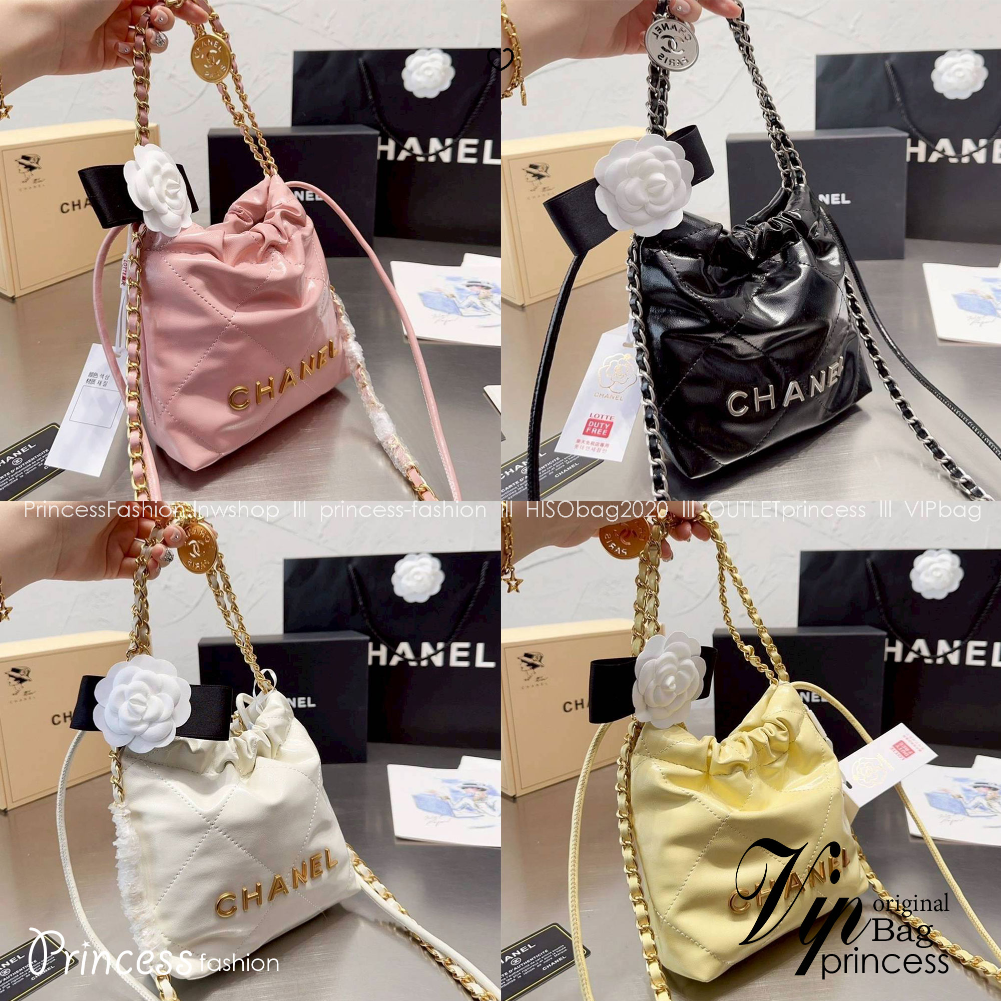 CHANEL 22 Mini bag สีใหม่สวยหวานสดใสเข้าแล้วค่า สวยเกินต้านที่สุดกับไอเท็มนี้ ที่สาวๆหรือใครๆก็ต้องมีแล้ว!! มาในไซส์มินิ น่ารักจริงจัง!! แค่เห็นก็หลงรัก