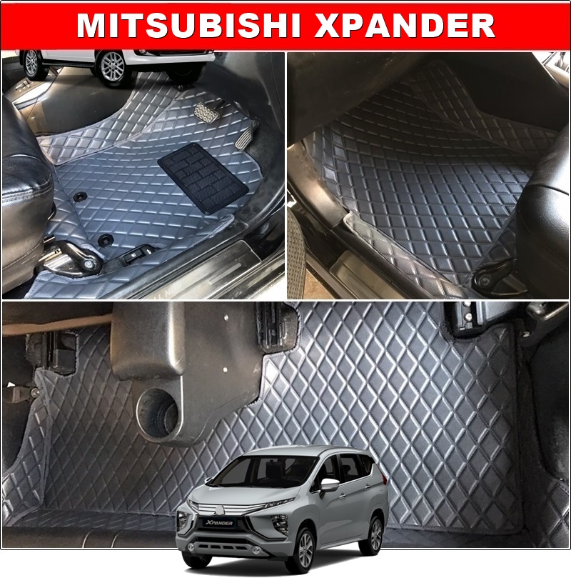 พรมปูพื้นรถยนต์MITSUBISHI XPANDER ลายDIAMOND เต็มคัน