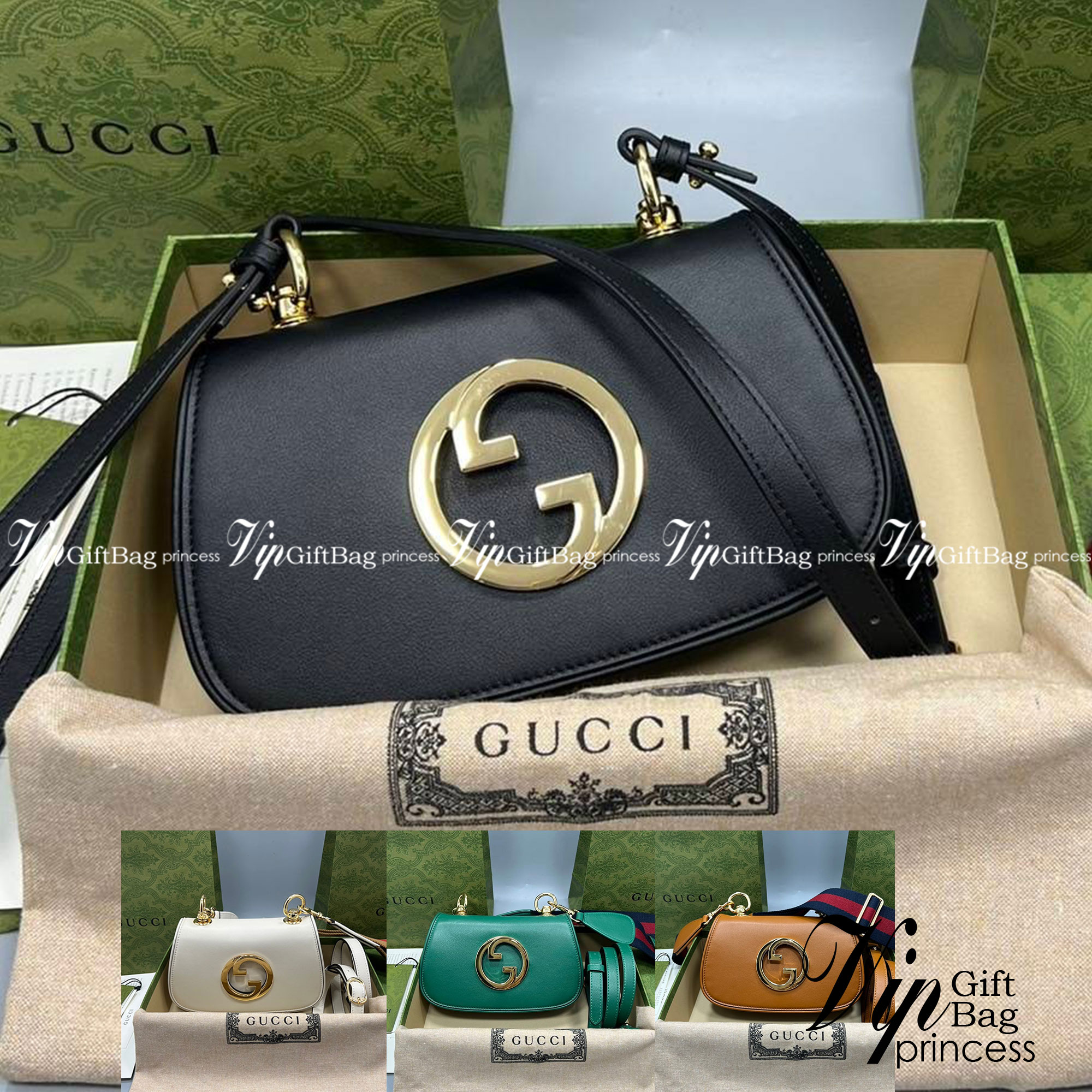 GUCCI Blondie mini bag เกรดเทพออริจินล หนังแท้ ภาพถ่ายจากงานขายจริง ใช้งานต่างประเทศได้ ผ่านทุก ตม