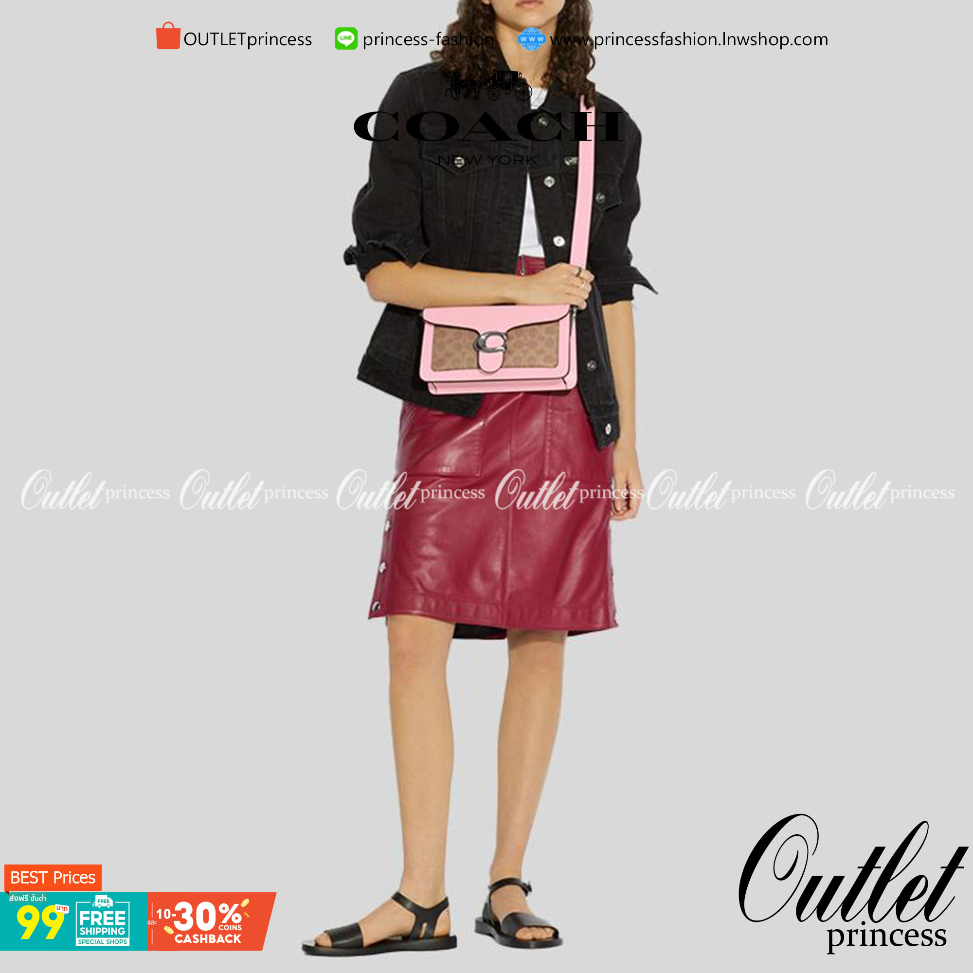 COACH TABBY SHOULDER BAG 26 พร้อมส่งที่ไทยอีกครั้งค่ะ!! กระเป๋าหิ้ว//คล้องไหล่//สะพายข้างได้ สุดคุ้ม! หนังแท้เรียบคลาสสิคเพิ่มความหรูเข้ามาค่ะ ด้านหน้ามีอะไหล่แบรนด์ตัวใหญ่โดดเด่น เปิดปิดกระเป๋าแบบกระดุมแม่เหล็ก ภายในมีช่องหลักใส่ของ2ช่อง;สามารถใส่กระเป๋า