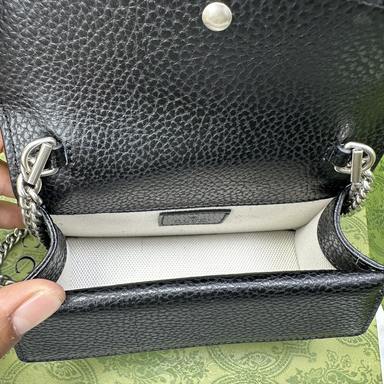 GUCCI DIONYSUS MINI TOP HANDLE BAG กระเป๋าสะพายไดโอนิซูสหรูหราเป็นเอกลักษณ์ โดดเด่นด้วยหัวเสือ เกรดออริ สลับแท้ 1:1 ใช้งานต่างประเทศได้