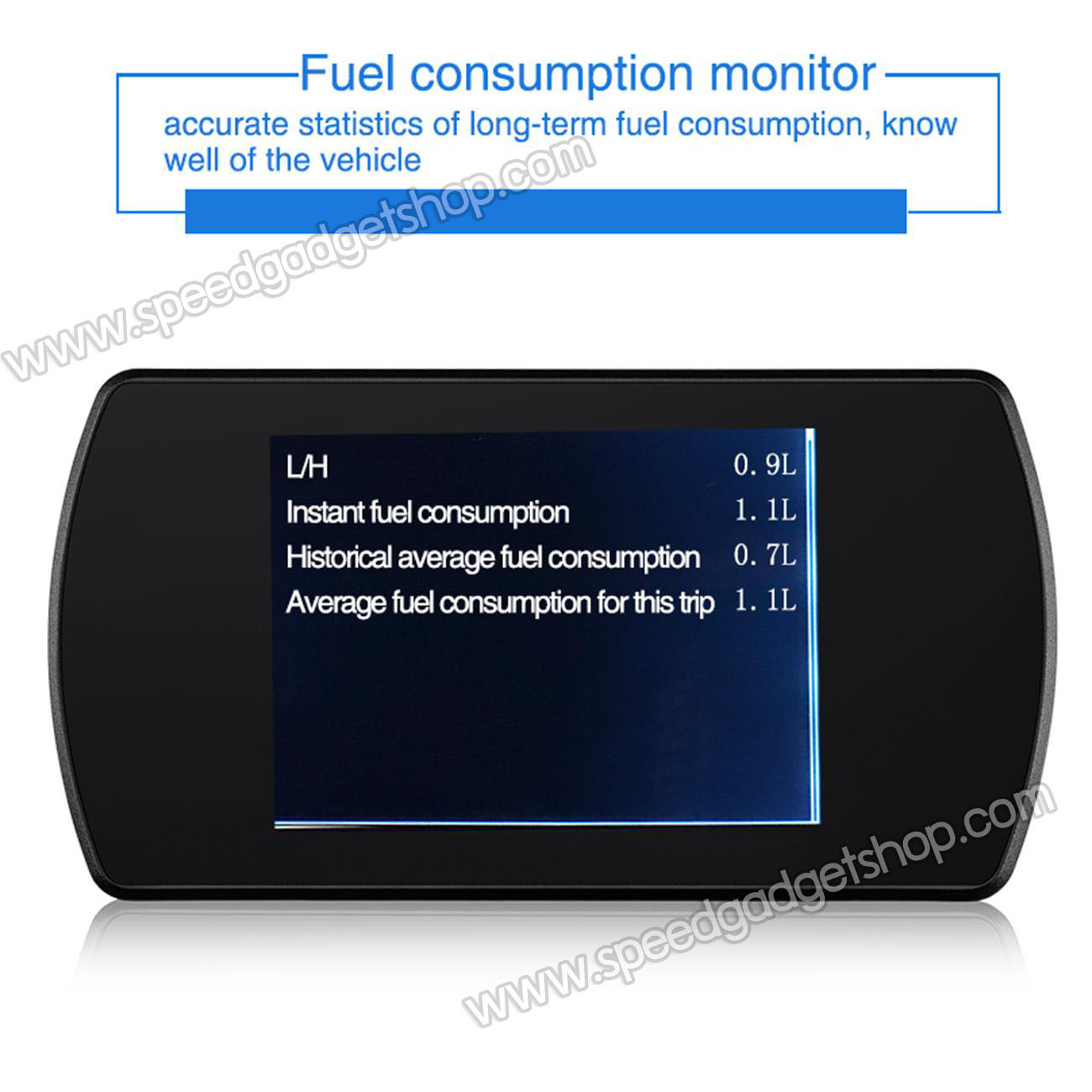 เกจวัด OBD obd2 Smart gauge Display Meter รุ่น P12 เกจวัดความร้อนหม้อน้ำ เกจวัดความเร็ว วัดรอบ วัดแบต แบบมีเสียงเตือน ติดตั้งกับ port obd2 ไม่ต้องตัดต่อสายไฟ (อ่านโค้ด ลบโค้ด เครื่องยนต์ได้)