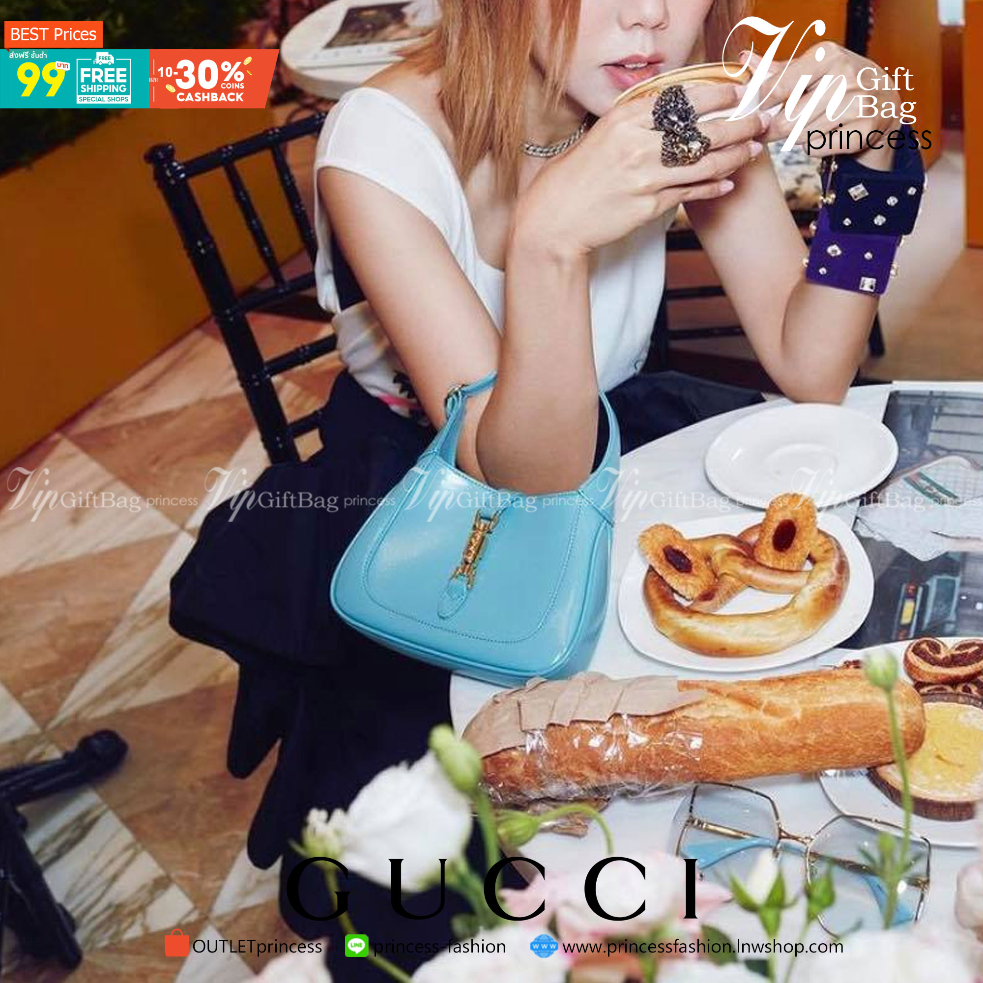 VIP GIFTbag 】หนังแท้ GUCCI Jackie 1961 mini shoulder bag กระเป่ารุ่นฮิตจาก Gucci ต้องบอกเลยว่าสำหรับสาวๆหลายคนนั้น ที่ชื่อชอบ หรือเป็นสาวกกลับแบรนด์อย่าง Gucci ต้องบอกเลยนะว่าสำหรับรุ่นนี้ห้ามพลาดไปทีเดียว บอกว่าได้เป็นตำนานควาวินเทจได้อย่างดี โดยขนาดของต