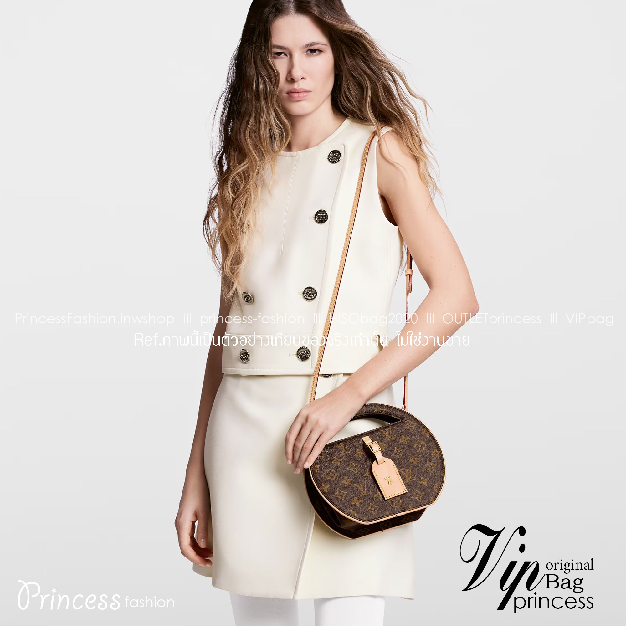 LV Around Me PM Bag / LV Circle Monogram เกรดออริจินอล 1:1 สลับแท้ ภาพถ่ายจากงานขายจริง ใช้งานต่างประเทศได้