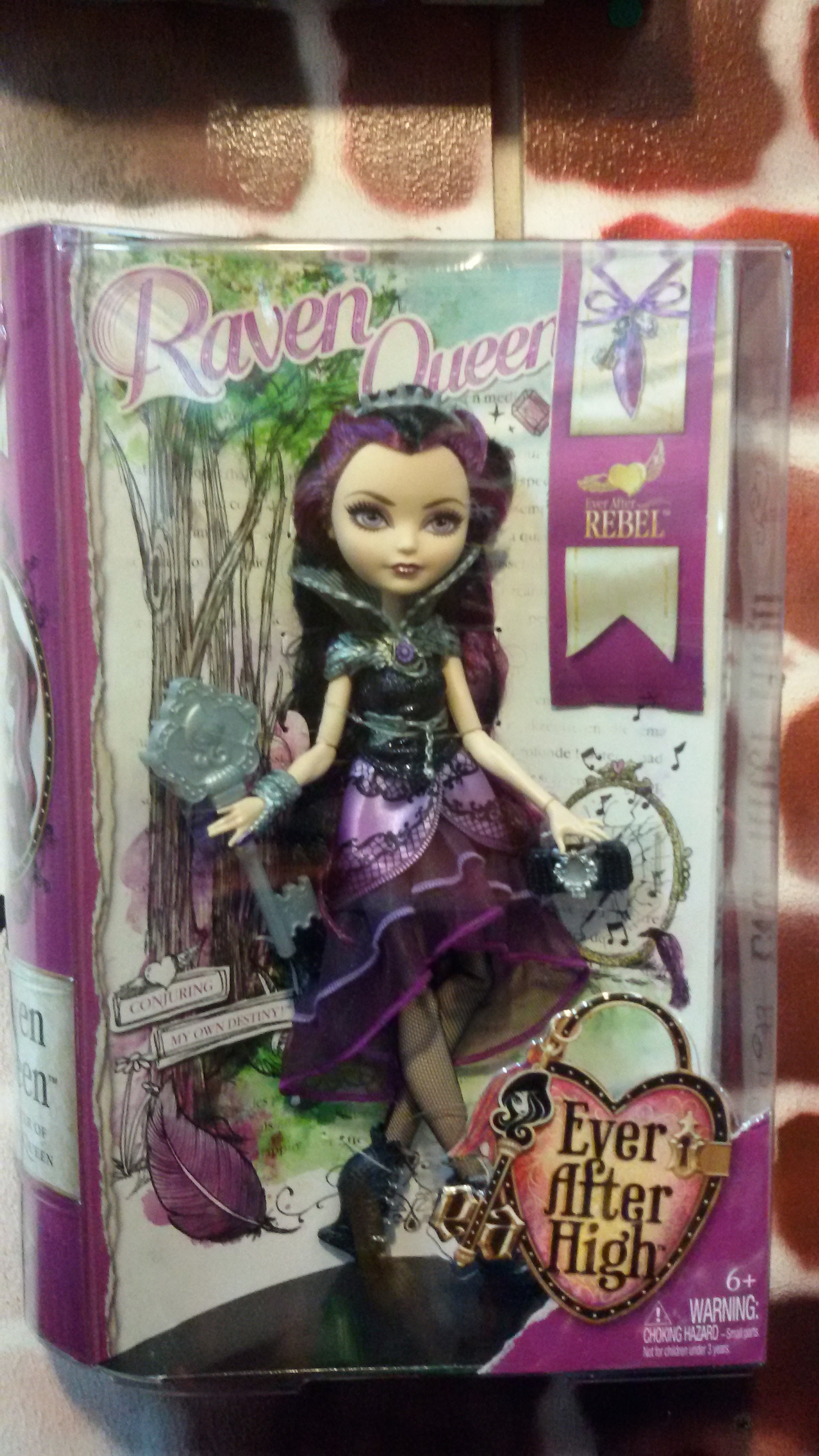 Ever After High_Raven Queen_ตุ๊กตาเอเวอร์อาฟเตอร์ไฮใหม่แกะกล่อง