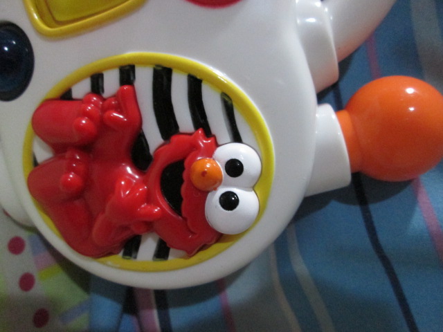 Sesame Street Super Boom Box 123 FM Electronic Radio Toys ของเล่นเสริมพัฒนาการสำหรับเด็กมือสอง