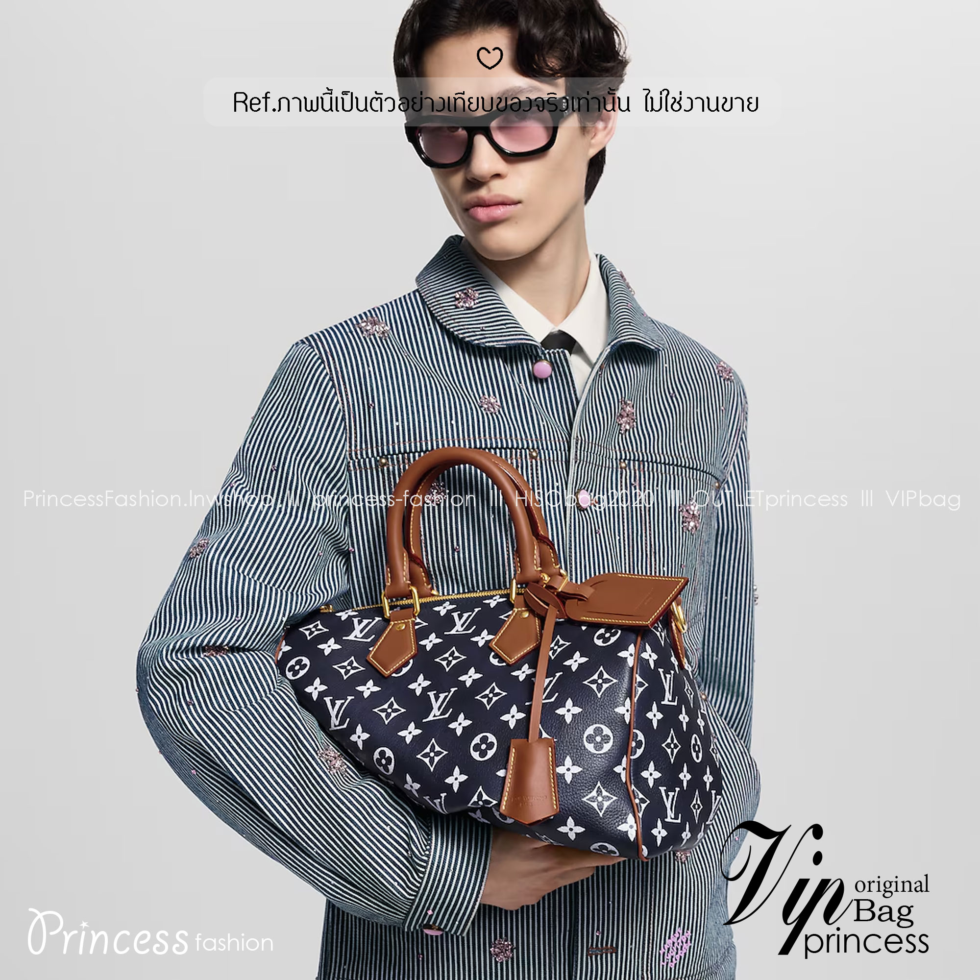 ORI หนังแท้ | LV Speedy P9 Bandoulière 30 Bag กระเป๋าสะพายทรงหมอนสปีดี้ใบใหญ่ คอลใหม่ล่าสุดหรูหราโดดเด่น แต่งลายนูนเพิ่มเท็กเจอร์เต็มใบ รูปทรงใช้งานง่ายสวยตลอดกาล