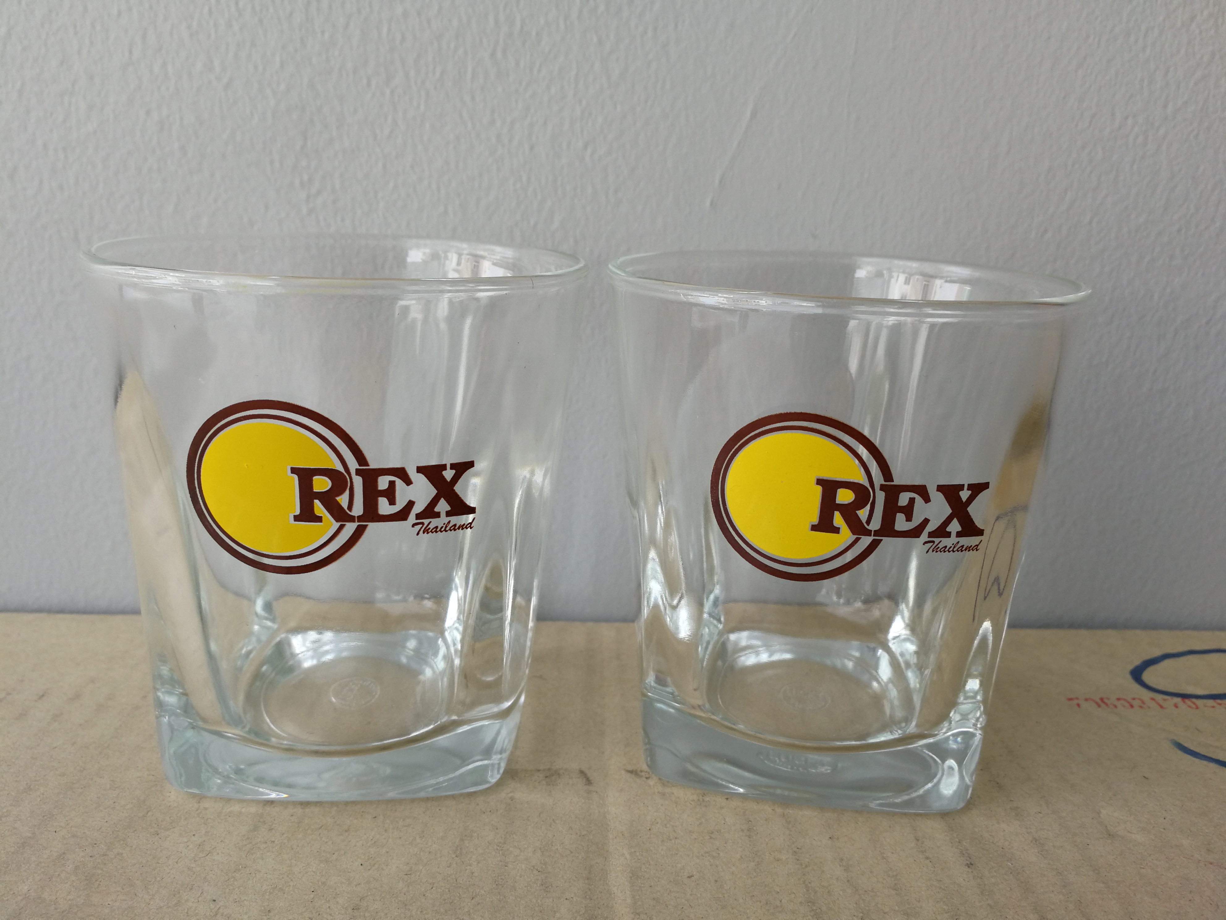 แก้วสกรีนแก้วใส หลายทรงมีให้เลือก