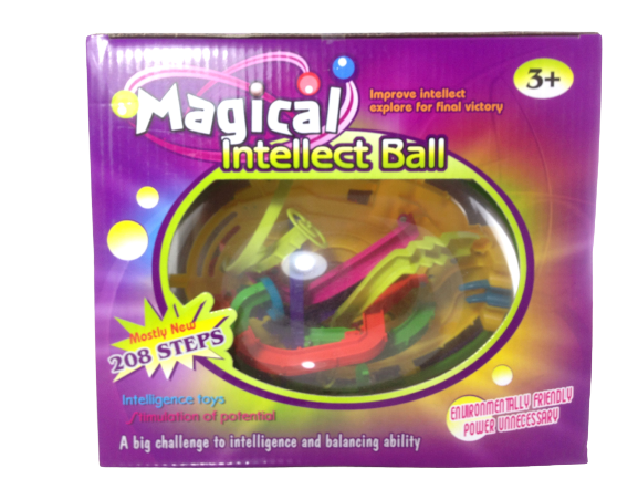 ลูกบอลเขาวงกตฝึกสมาธิ208ด่าน บอลเหล็กฝึกสมาธิ เกมเลี้ยงบอลตามราง