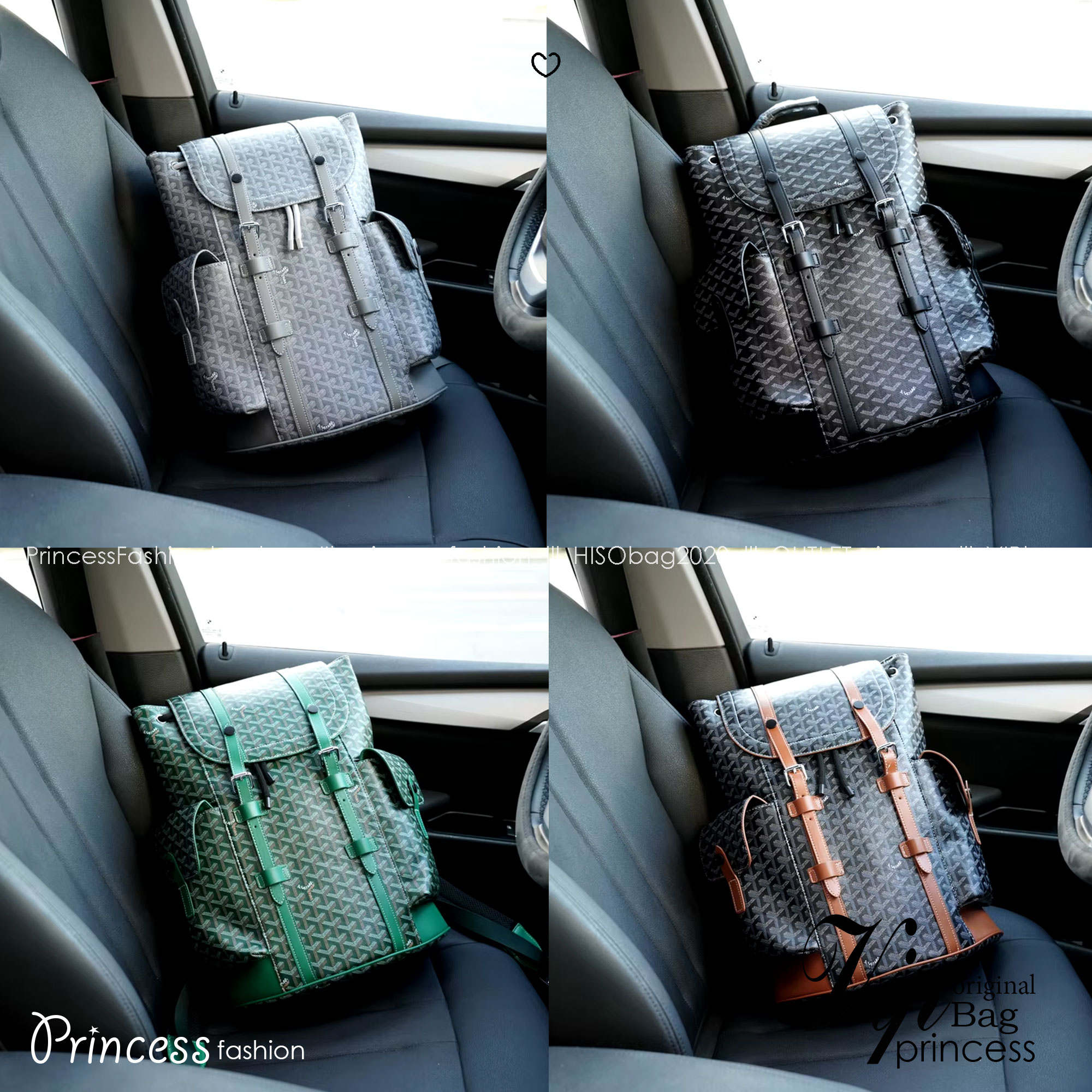 Goyard Backpack Bag Large Size กระเป๋าเป้ใบใหญ่ ดีไซน์สวยคลาสสิกเป็นเอกลักษณ์ ใช้ได้ทั้งหนุ่มๆและสาวๆ ตกแต่งลวดลายโลโก้แบรนด์เรียบหรู ภายในจุของได้เยอะมาก ใหญ่จริง!! ใบนี้คุ้มค่าราคามากๆ ทั้งดีไซน์และฟังก์ชั่นการใช้งาน ตอบโจทย์แน่นอน จะใส่เสื้อผ้าสำหรับ s