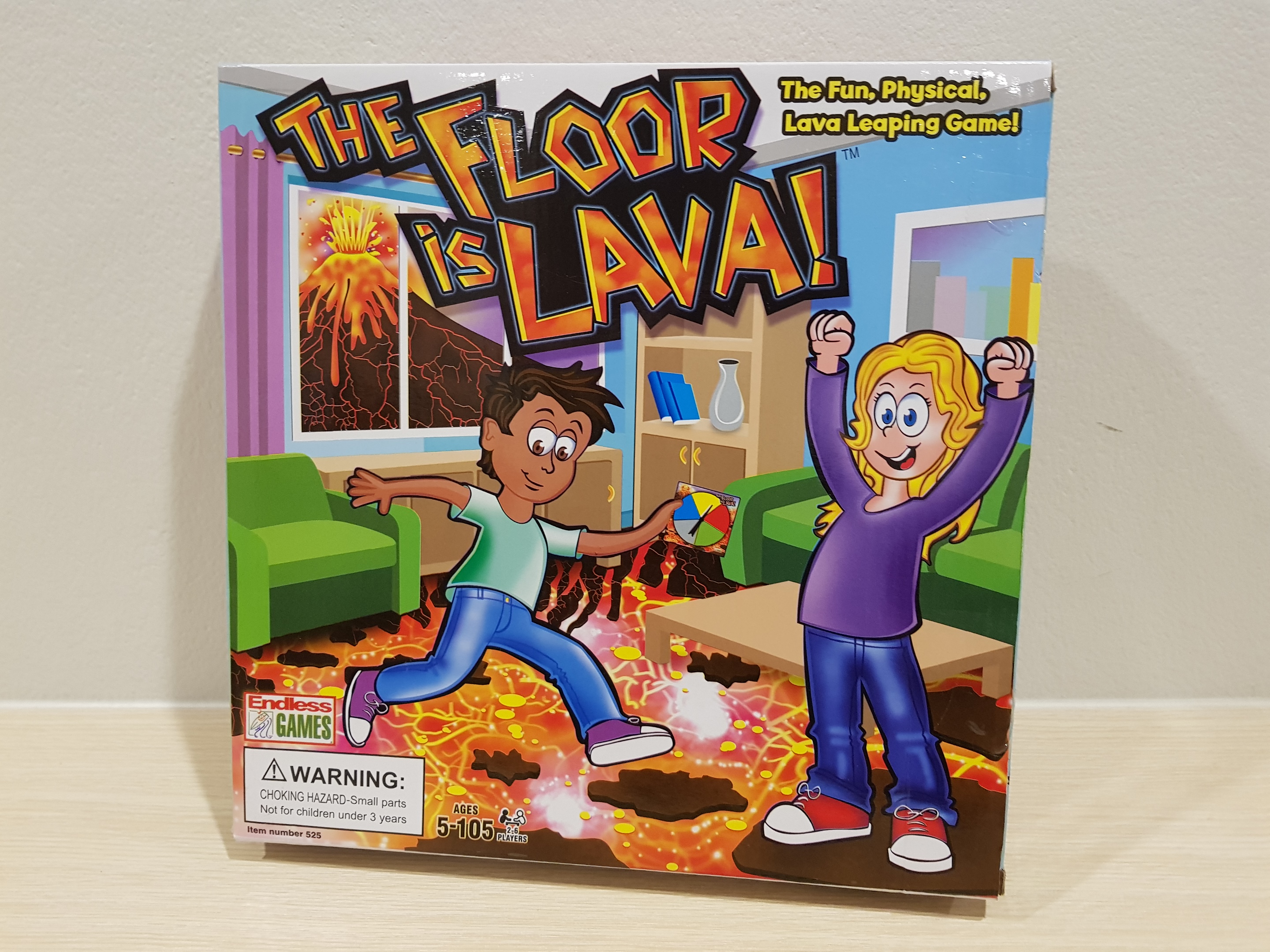 เกมพื้นลาวา(The Floor is Lava)