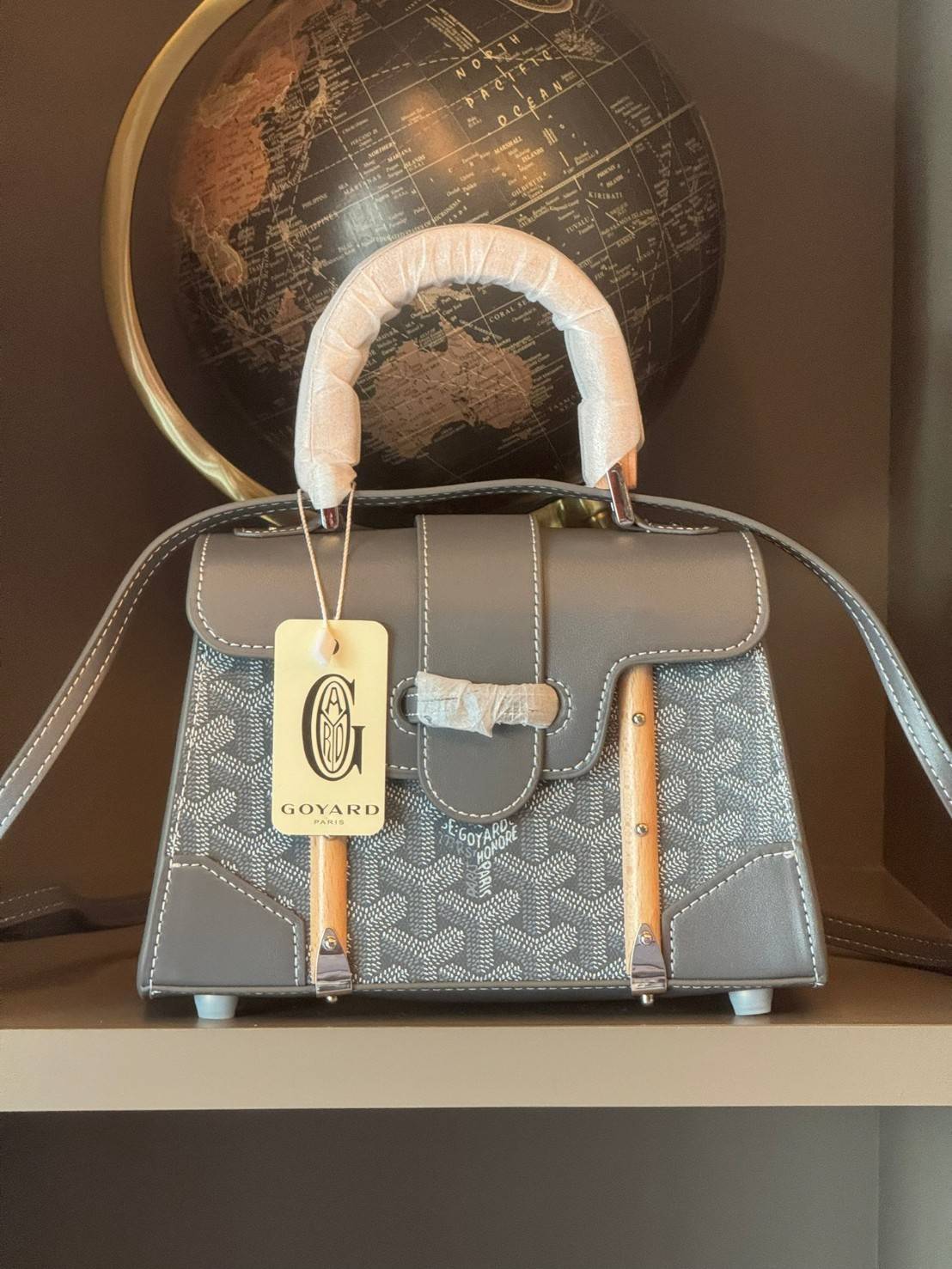 พร้อมส่ง 6 สี Goyard Saïgon Structuré Mini Bag / Saigon Bag กระเป๋าถือ/สะพาย เกรดออริ สลับแท้ 1:1 ใช้ต่างประเทศได้ ภาพถ่ายจากงานขายจริง