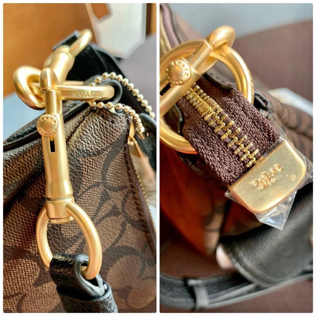 COACH PENNIE SHOULDER BAG ((C1523)) ✔️กระเป๋าหิ้ว//คล้องไหล่//สะพายข้างได้ สุดคุ้ม! ✔️ใบใหญ่ ทรงสวยใส่ของได้จุมาก หนังแท้ หนังนิ่ม สัมผัสแล้วหลงรักแน่นอนค่ะ ✔️ปากกระเป๋ากว้าง ล้วงหยิบของสะดวกมากๆ ภายในกระเป๋าโล่งกว้าง สัมภาระเยอะๆหายห