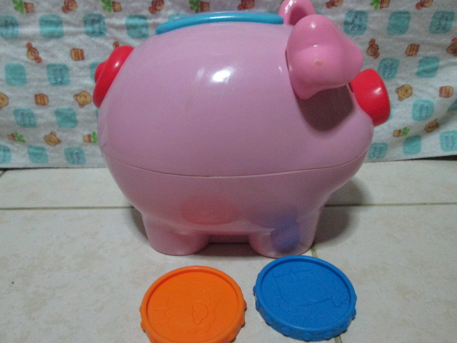Fisher-Price Laugh & Learn: Learning Piggy Bank ออมสินหมู ของเล่นมือสอง