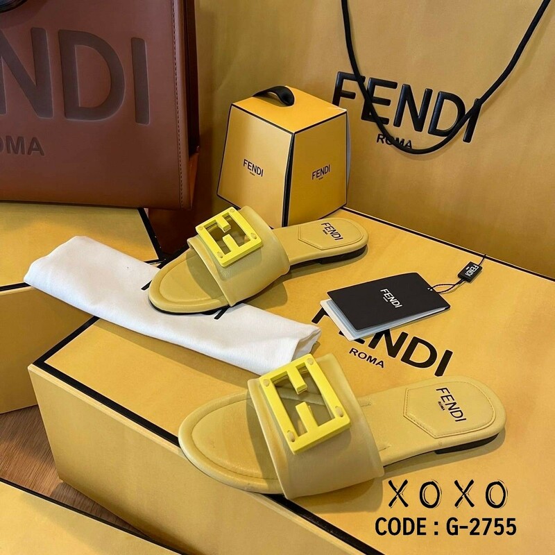Fendi Sandals แตะฉลุโลโก้ งานชนช้อป งานจริงสวยมาก แอดมินบอกเลยต้องมี แมทส์ชุดง่าย น้ำกนักเบา