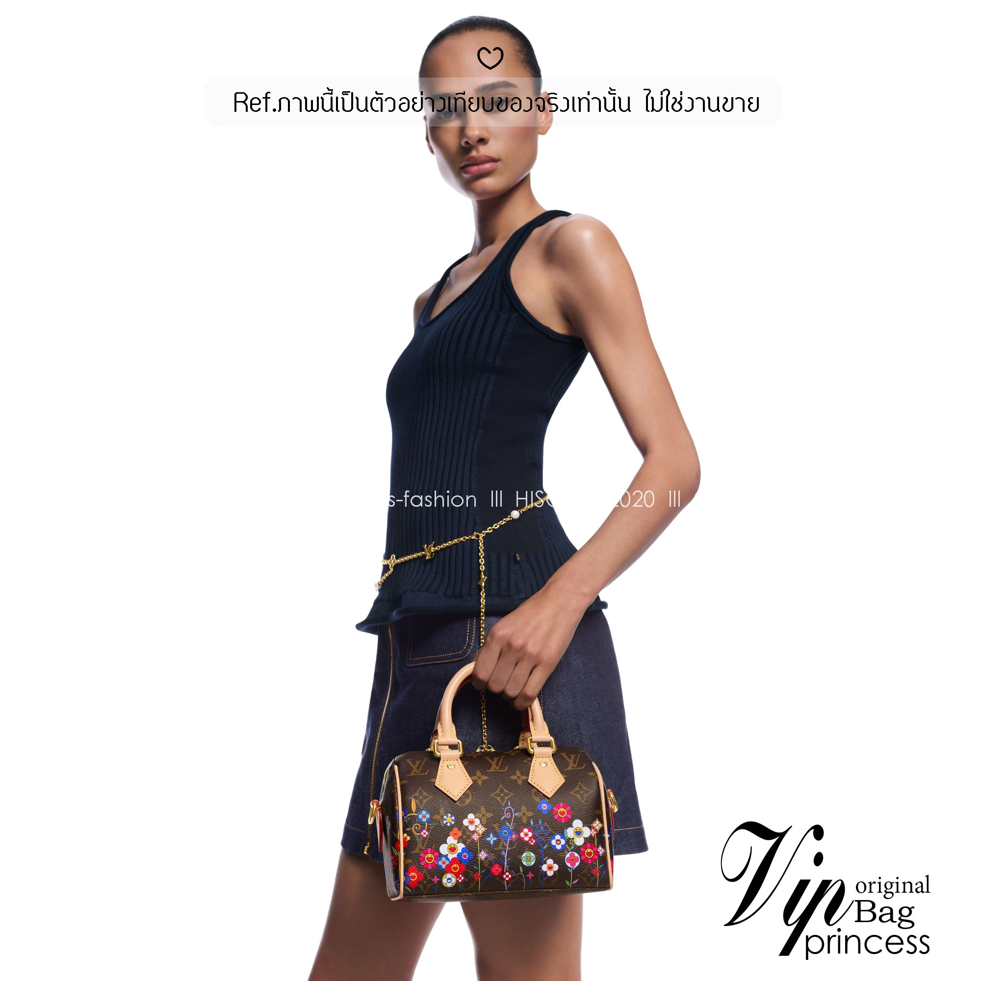 LV x TM speedy bandouliere 20 bag Monogram Flowers กระเป๋าทรงหมอนใบเล็ก คอลแสนสดใสด้วยการตกแต่งลายพิมพ์ รุ่นดอกไม้หลากสี และเชอรี่ มาพร้อมกุญแจล็อค ขนาดกำลังดี กะทัดรัด