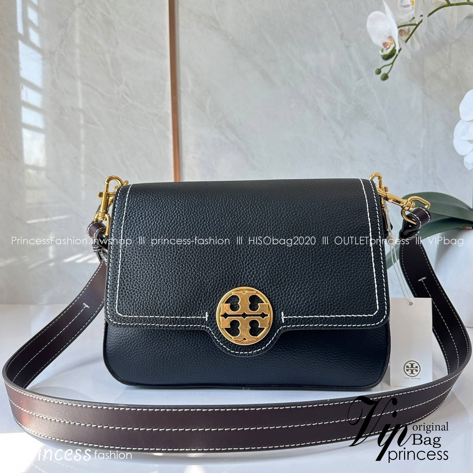 พร้อมส่ง 2 สี TORY BURCH FELIX CONVERTIBLE SHOULDER BAG กระเป๋าสะพาย เกรดท็อปออริ เกรดดีสุด สลับแท้ 1:1