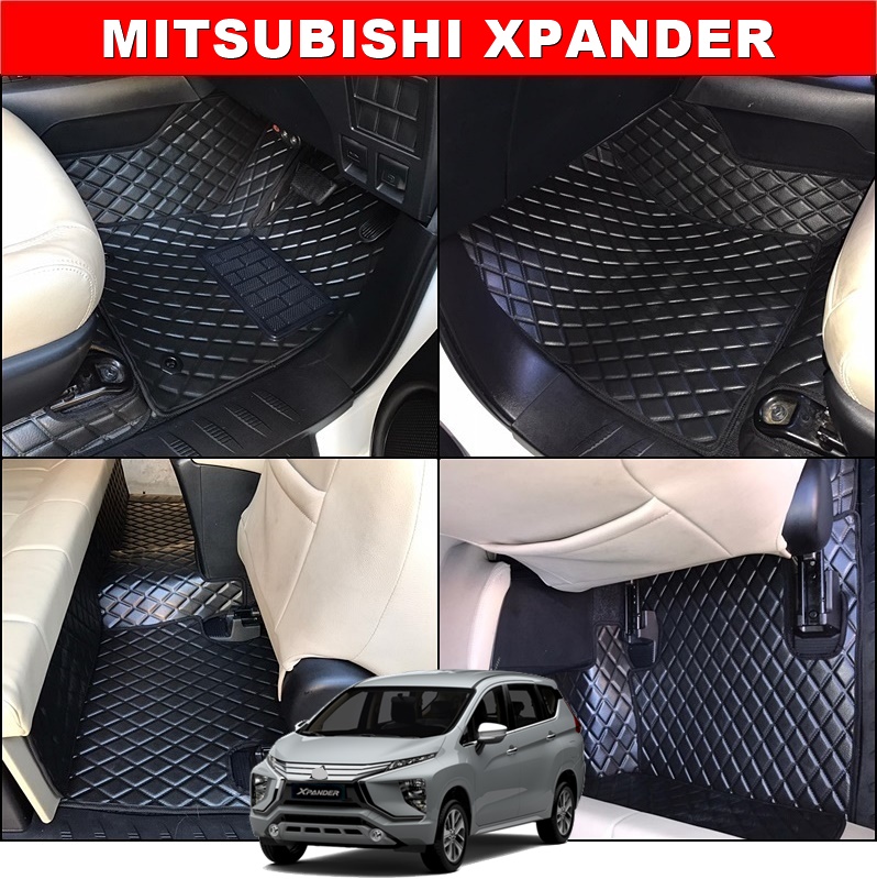 พรมปูพื้นรถยนต์MITSUBISHI XPANDER ลายDIAMOND เต็มคัน