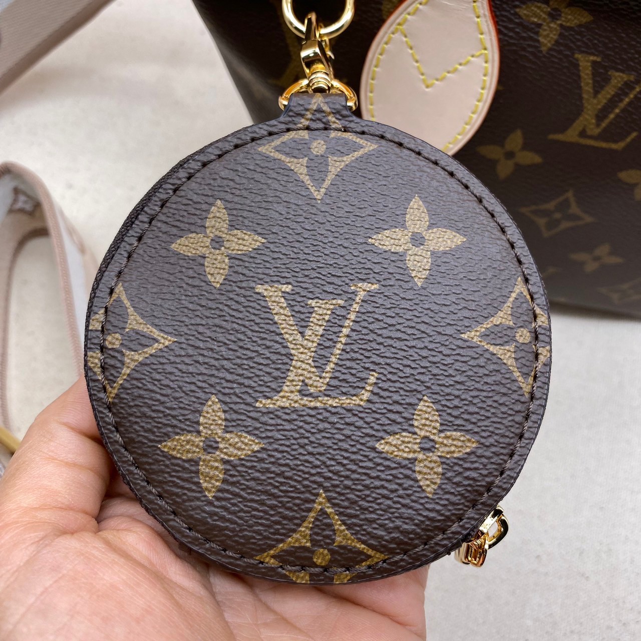 LV Neverfull BB Monogram Canvas - Handbags ดีไซน์ใหม่ใบเล็กน่ารัก เกรดออริ สลับแท้ ใช้งานต่างประเทศได้