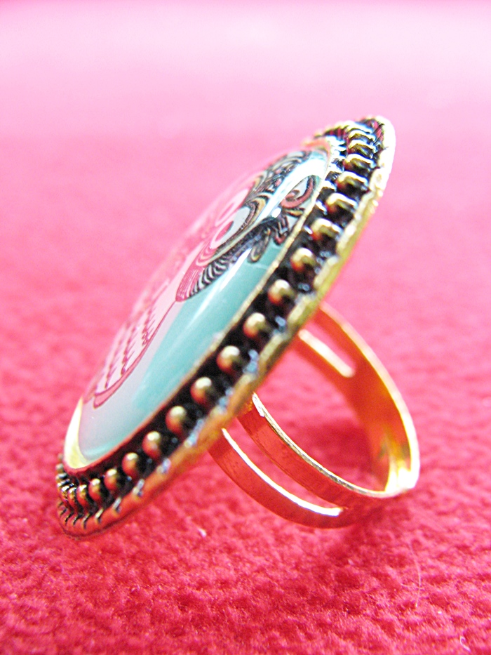 แหวนสไตล์วินเทจ นกฮูก แบบ2ค่ะ