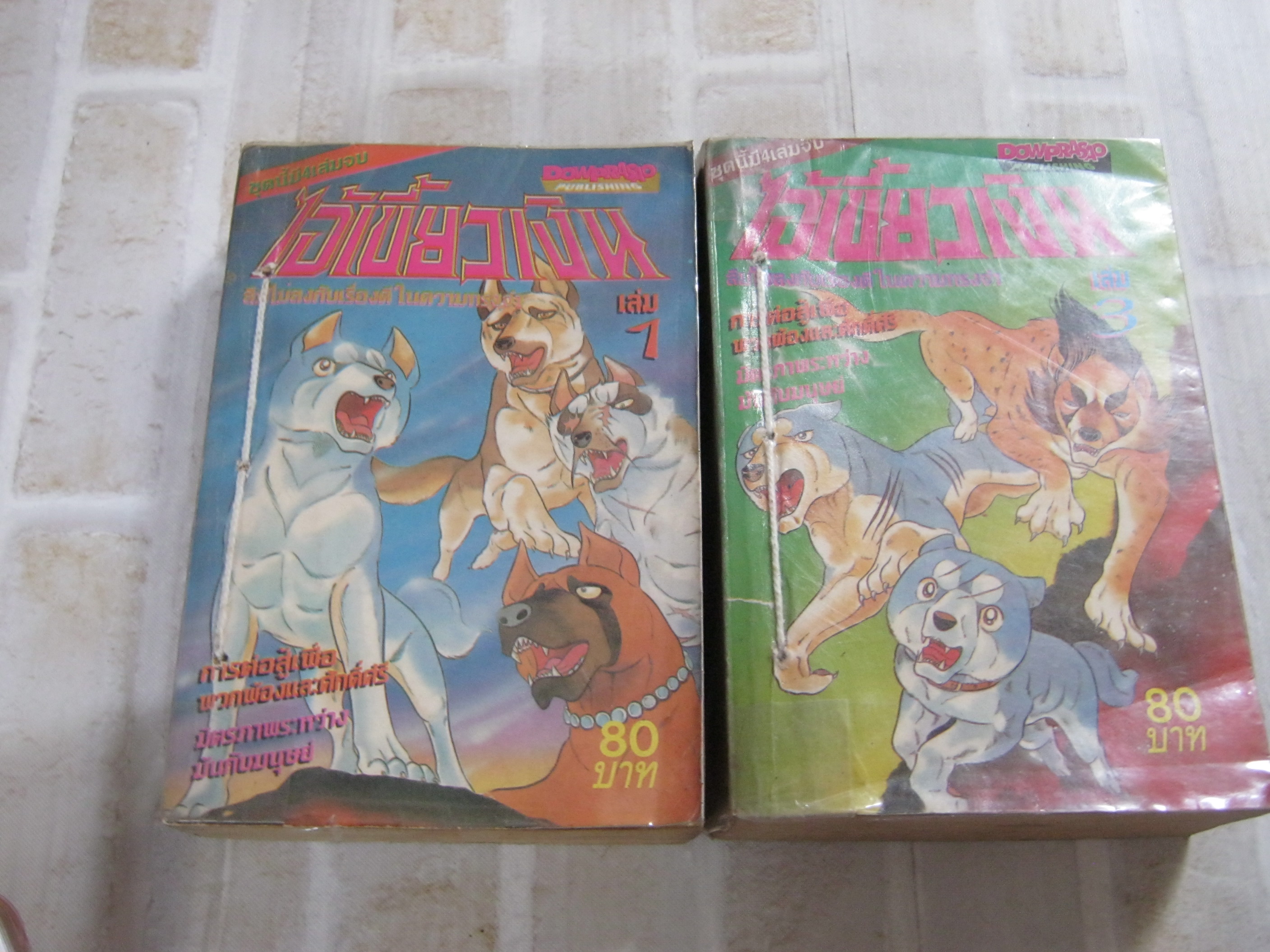 ไอ้เขี้ยวเงิน ชุด เล่ม 1,3 ( 4 เล่มจบ )***สินค้าหมด***